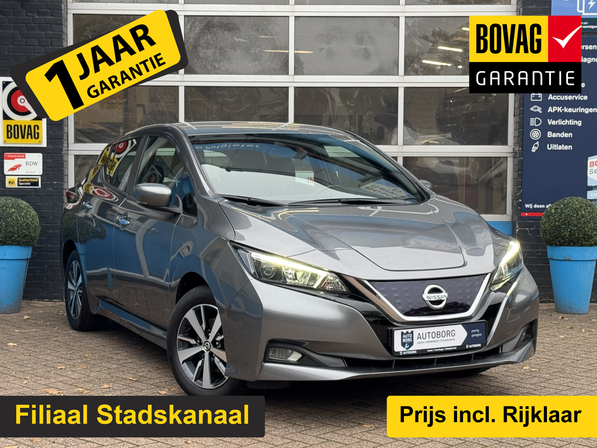 Nissan LEAF *INCLUSIEF LAADPAAL* Acenta 40 kWh | Navigatie | Cruise Control Adaptief | Warmtepomp | Rijklaar + 12 Maand BOVAG Garantie