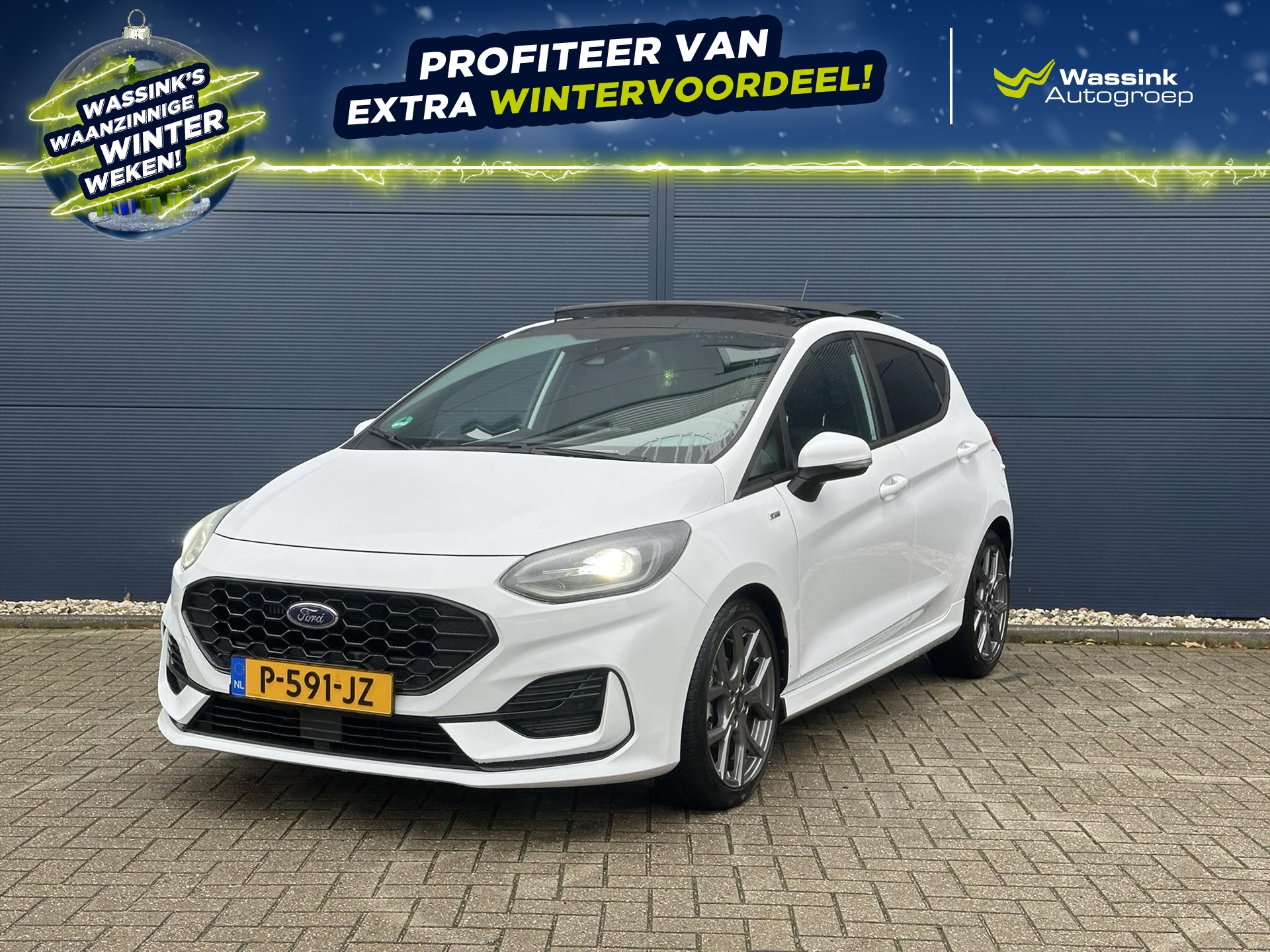 FORD Fiesta 1.0 EcoBoost Hybrid 125pk ST-Line X Automaat | B&O Audio | Navigatie | Camera | Panoramadak |