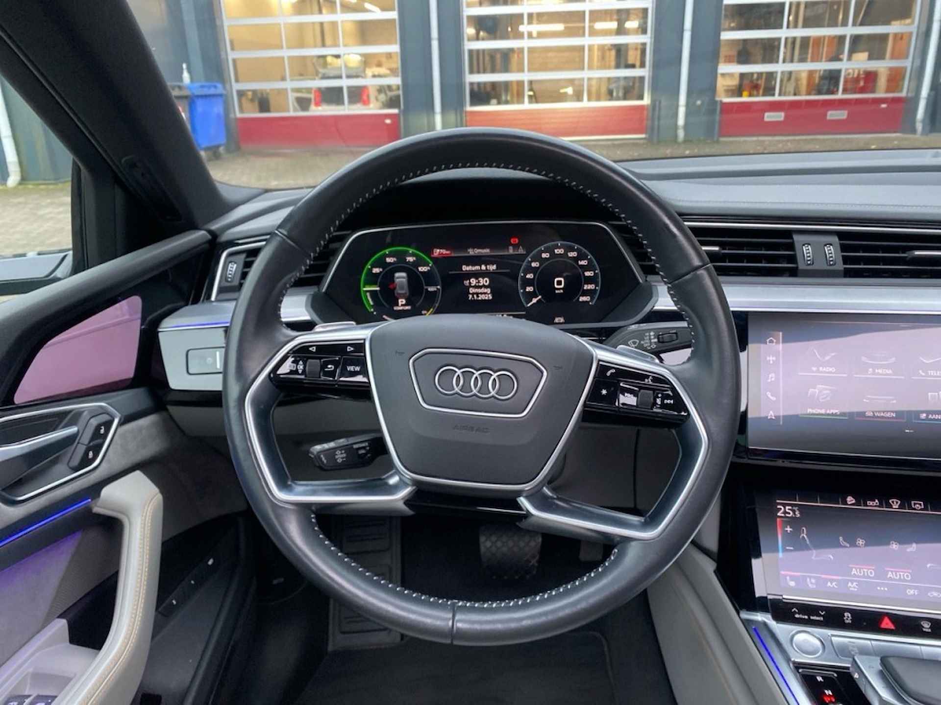 AUDI E-tron Sportback 50 QUATTRO S-LINE PANO-DAK/CAMERA/B&amp;O/LEDER/MEMORY/NAVI/ACC - 13/30