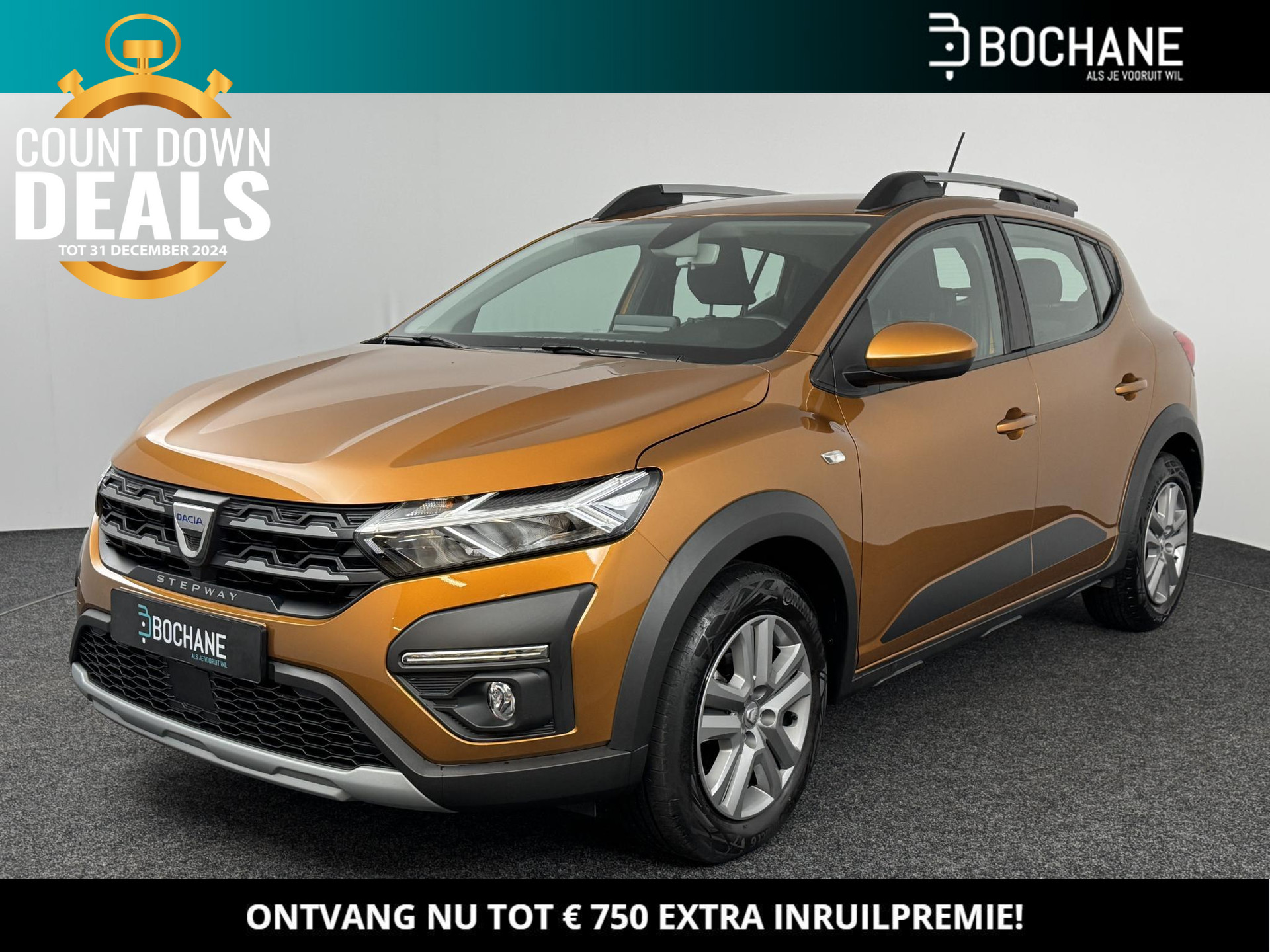 Dacia Sandero Stepway 1.0 TCe 90 CVT Comfort | Navigatie | Achteruitrijcamera | Afneembare trekhaak