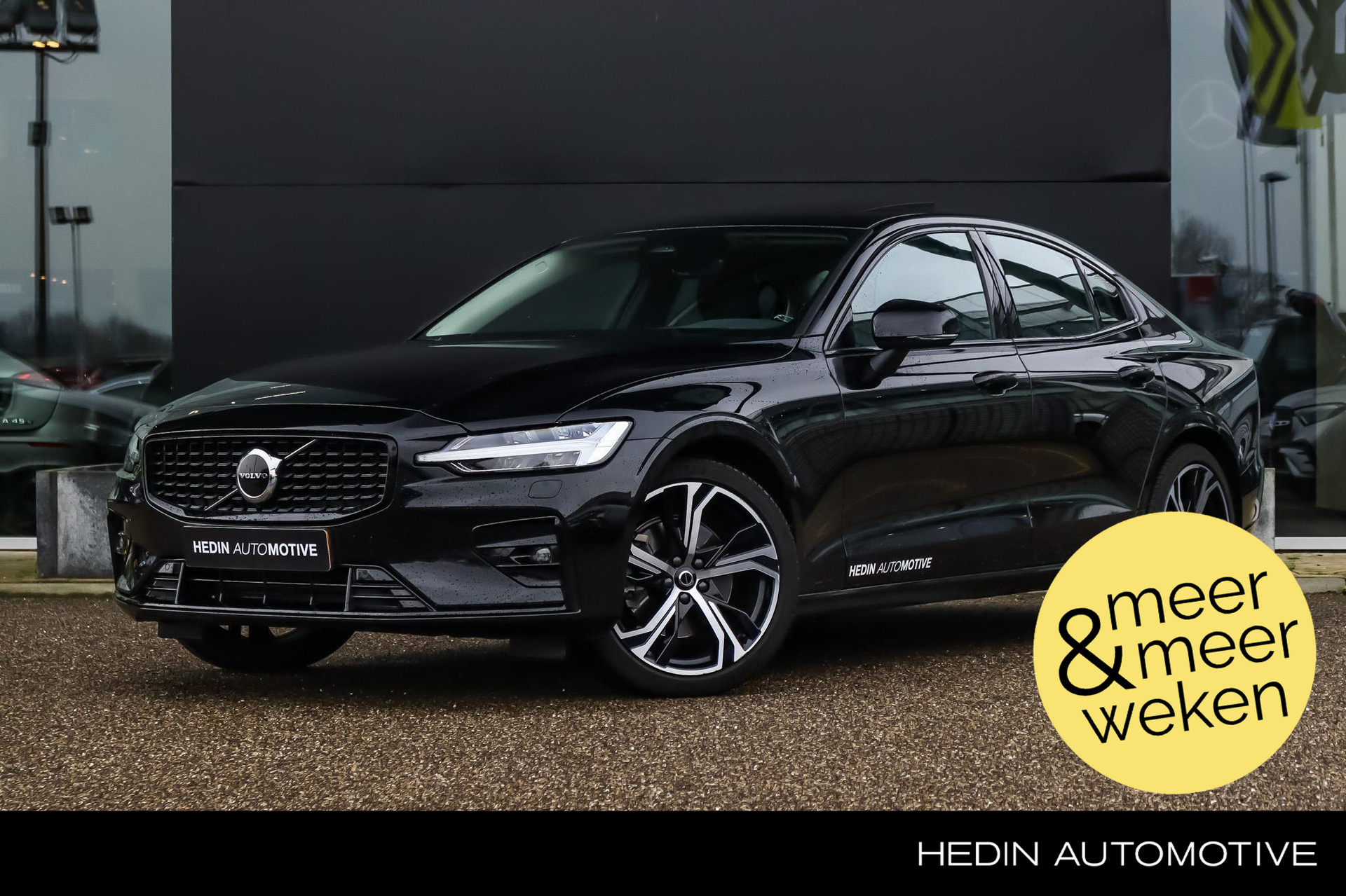 Volvo S60 2.0 B4 Automaat Ultimate Dark | Panoramadak | Head-Up | Harman/Kardon Audio | LED | Keyless | Sfeerverlichting | Stoelverwarming