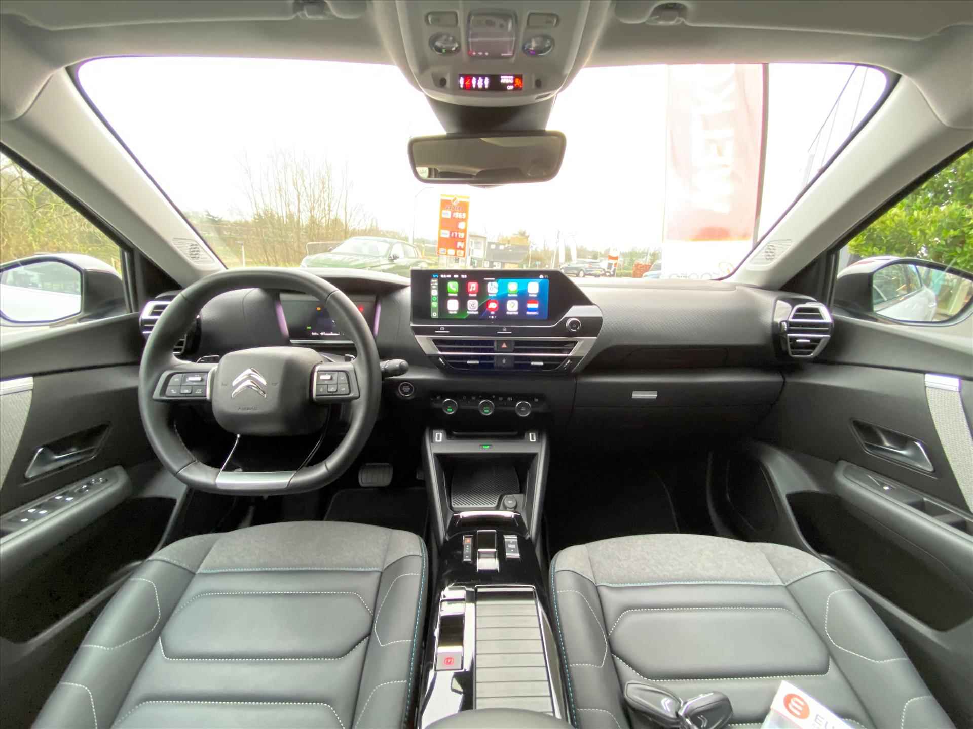 CITROEN C4 1.2 Turbo 130pk EAT8 Automaat Max | camera, verw. voorstoelen, voorruit en stuur, head up, navigatie, dab, apple, android, dodehoekdetectie - 9/68