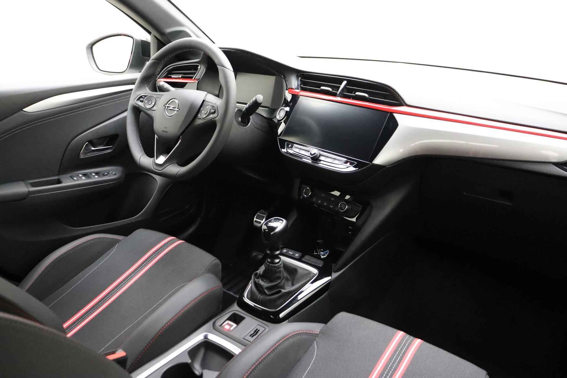 Opel Corsa 1.2 Level 4  GS Line 100 Pk | Navigatie | Keyless | Lichtmetalen velgen black | Zwart dak | Cruise control | Bluetooth - 4/32