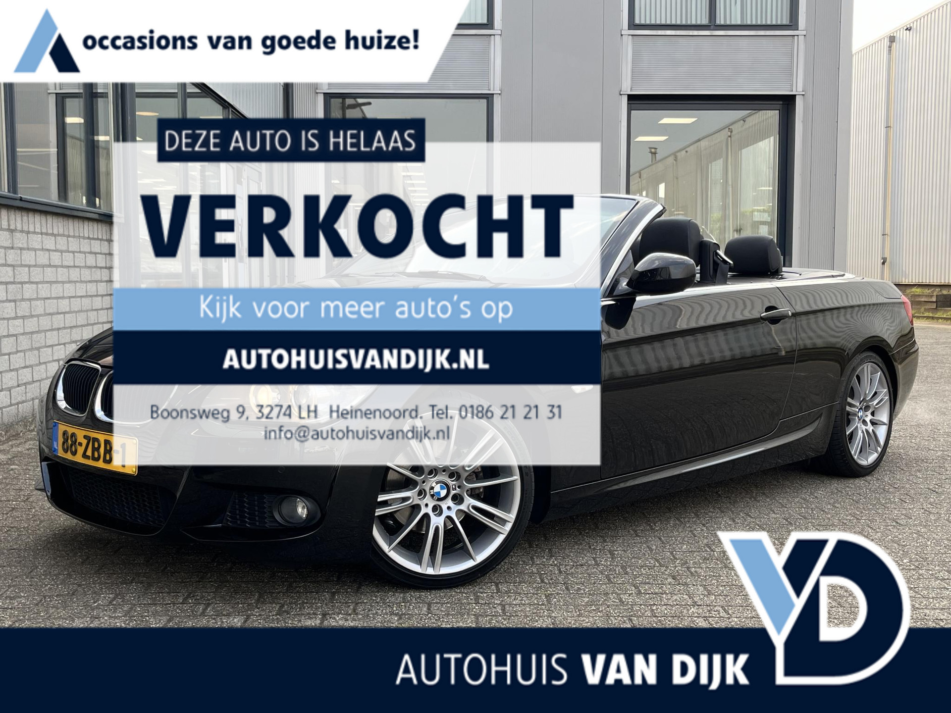 BMW 3-serie Cabrio 320i High Executive !! NIEUWJAARSDEAL !!