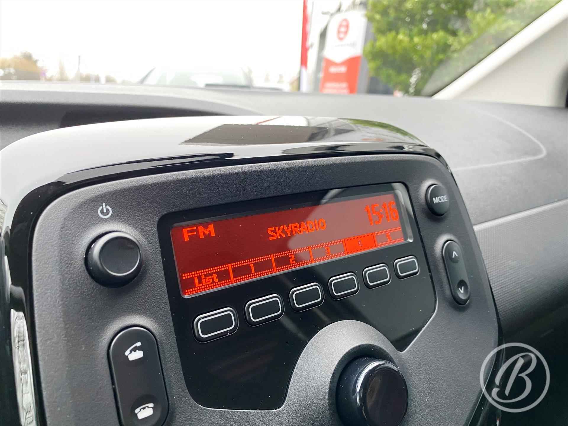 CITROEN C1 VTi 72  Feel 5-deurs | airco, bluetooth, elek, ramen, stuurbekrachtiging, radio unit met usb en aux aansluiting - 16/50