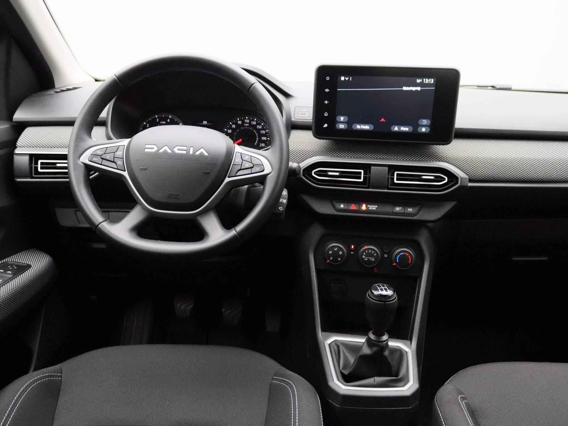Dacia Sandero TCe 90 Expression | Navigatie met Apple CarPlay & Android Auto | Airco | Parkeersensoren | Metaalkleur | - 7/28