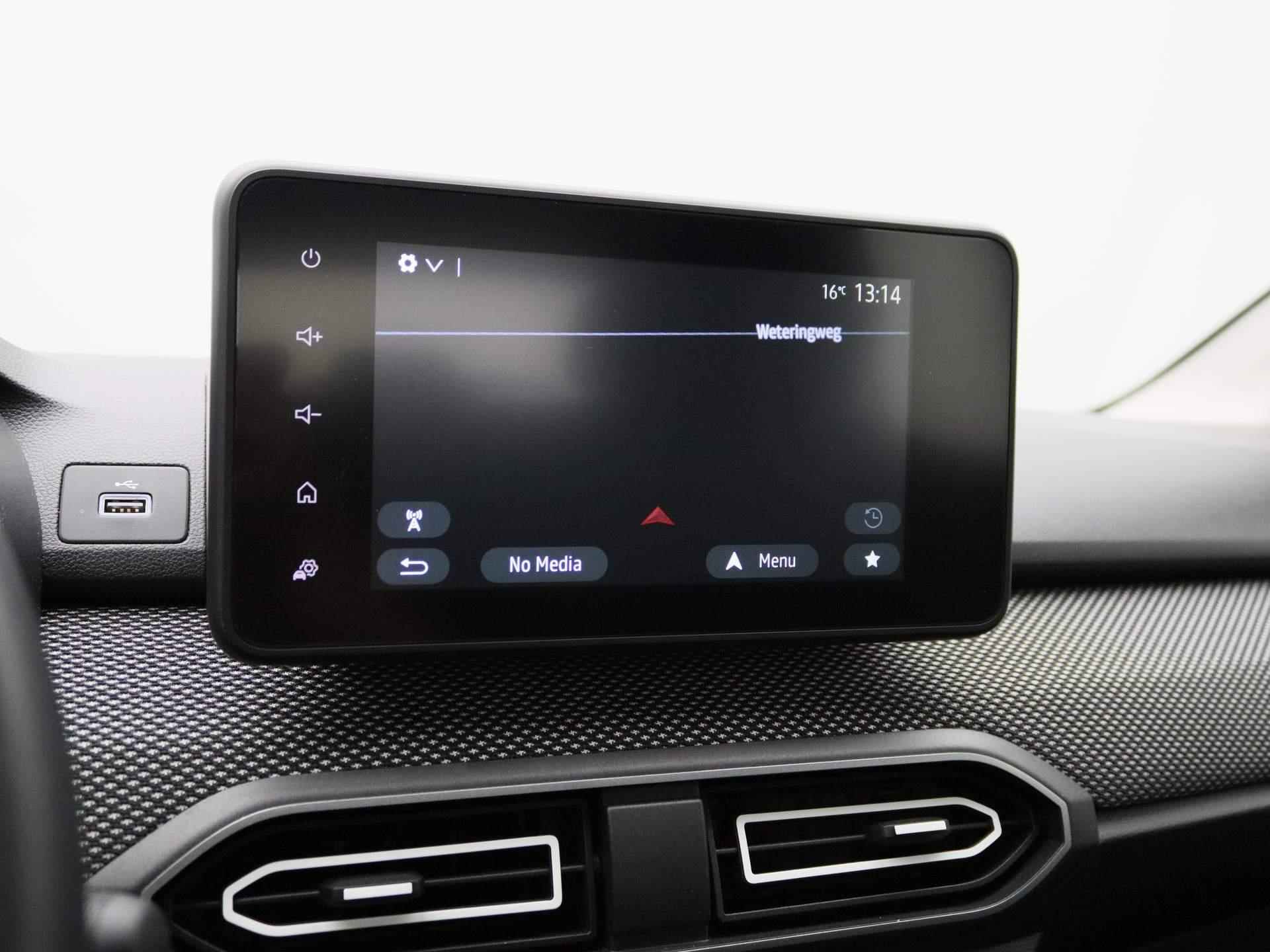 Dacia Sandero TCe 90 Expression | Navigatie met Apple CarPlay & Android Auto | Airco | Parkeersensoren | Metaalkleur | - 17/28