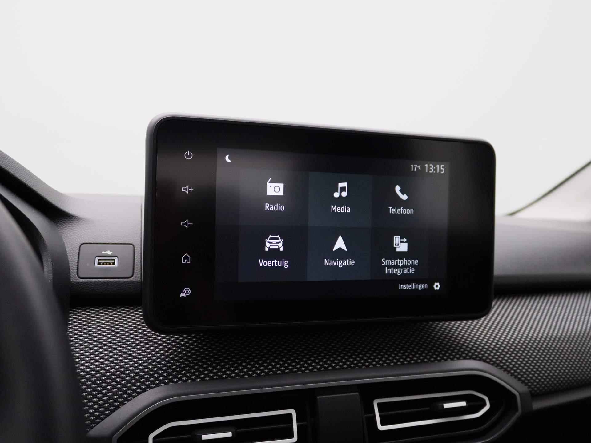 Dacia Sandero TCe 90 Expression | Navigatie met Apple CarPlay & Android Auto | Airco | Parkeersensoren | Metaalkleur | - 24/28