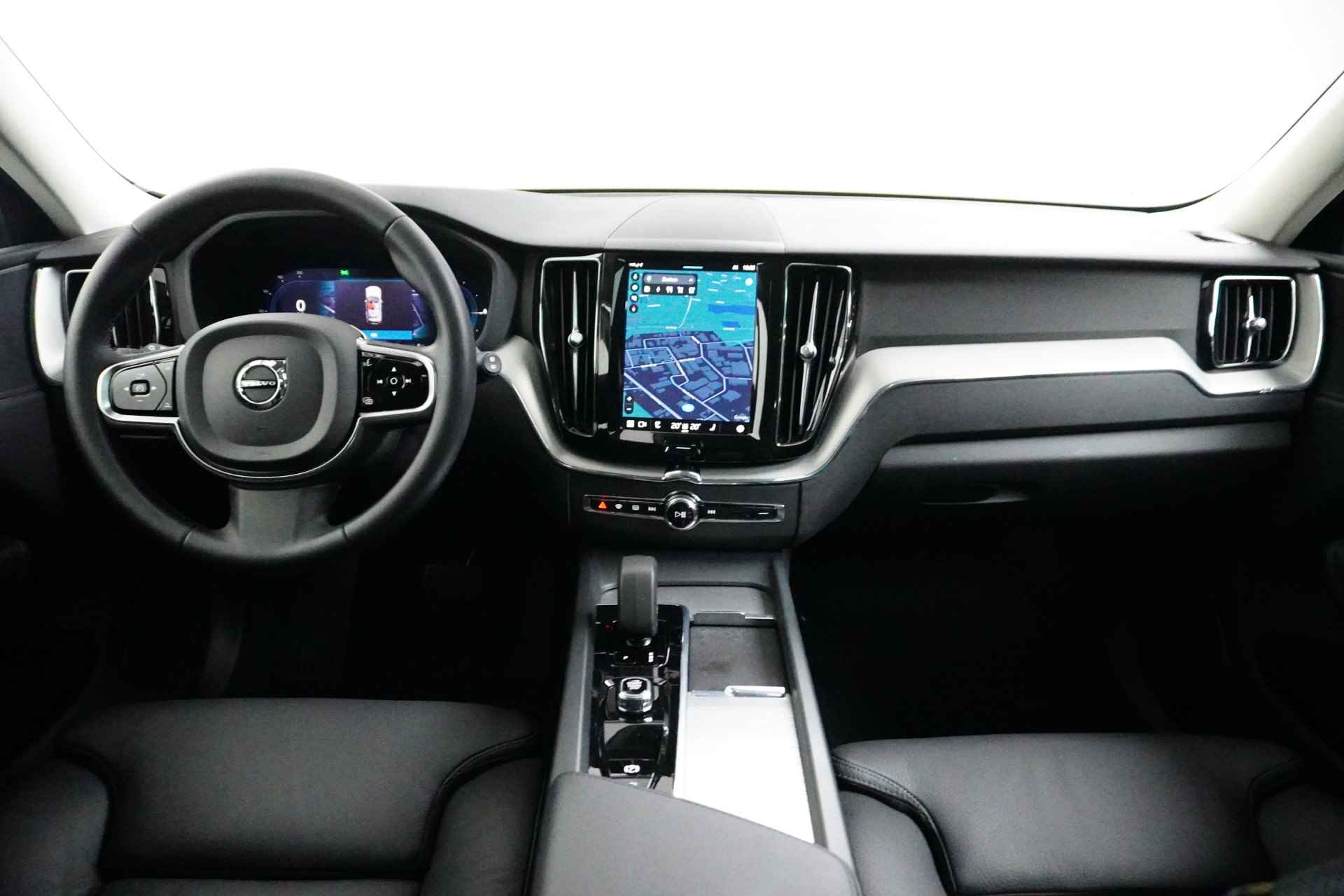 Volvo XC60 Recharge T6 AWD Plus Dark | Long Range | Leder | Trekhaak | Stoel en stuur verwarming | Panoramadak | Camera | Memoryseats | - 9/22