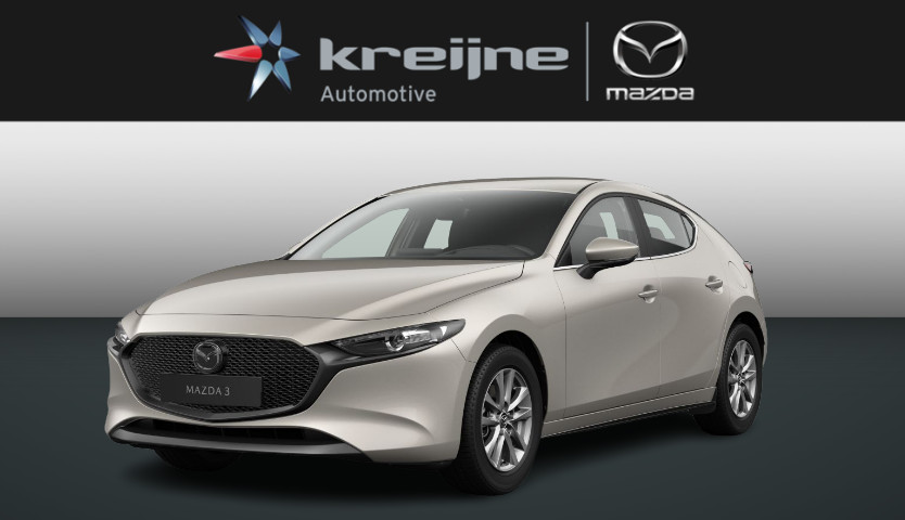 Mazda 3 2.0 e-SkyActiv-G M Hybrid 122 Comfort | SNEL RIJDEN | €4.564,- VOORDEEL | RIJKLAARPRIJS!
