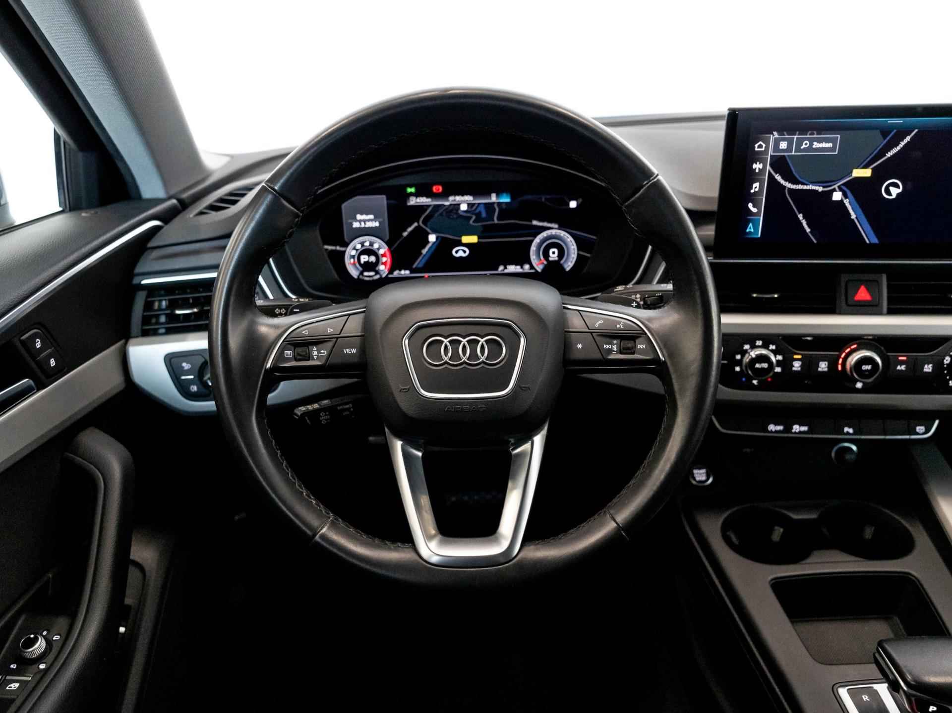 Audi A4 Avant 35 TFSI S-Line / 150pk / Apple Carplay / Cruise / Stoelverwarming - 12/36