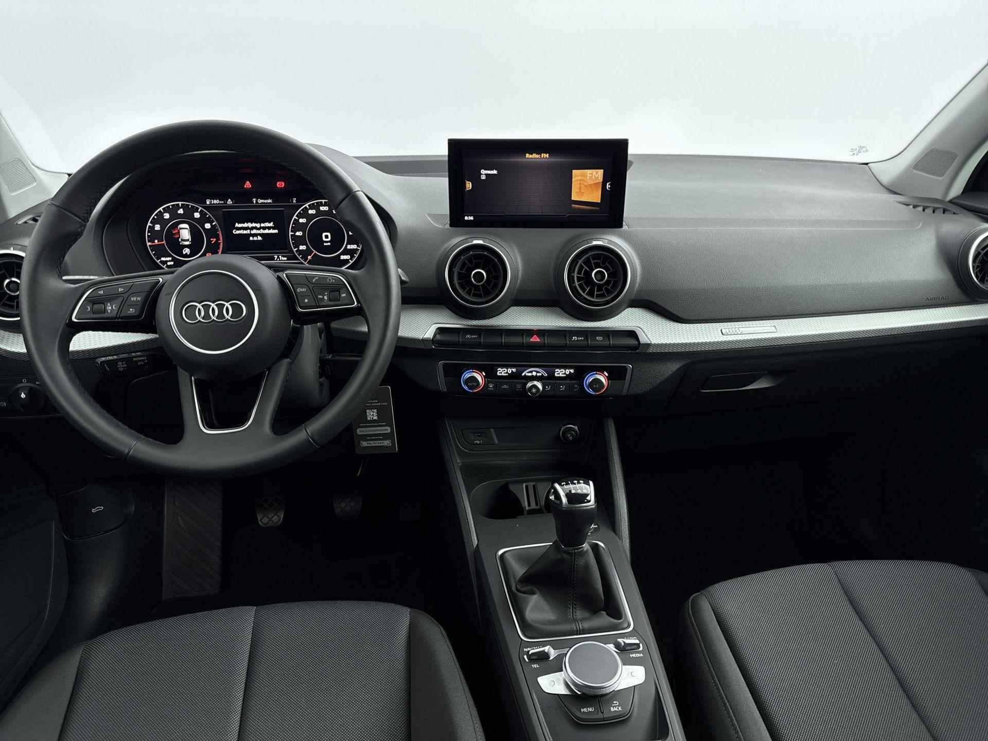 Audi Q2 30 TFSI Pro Line 110 PK | LED Koplampen | Apple Carplay/Android Auto | Virtual Cockpit | Climate Control | Cruise Control | Parkeersensoren | Lichtmetalen velgen | Fabrieksgarantie | - 6/23