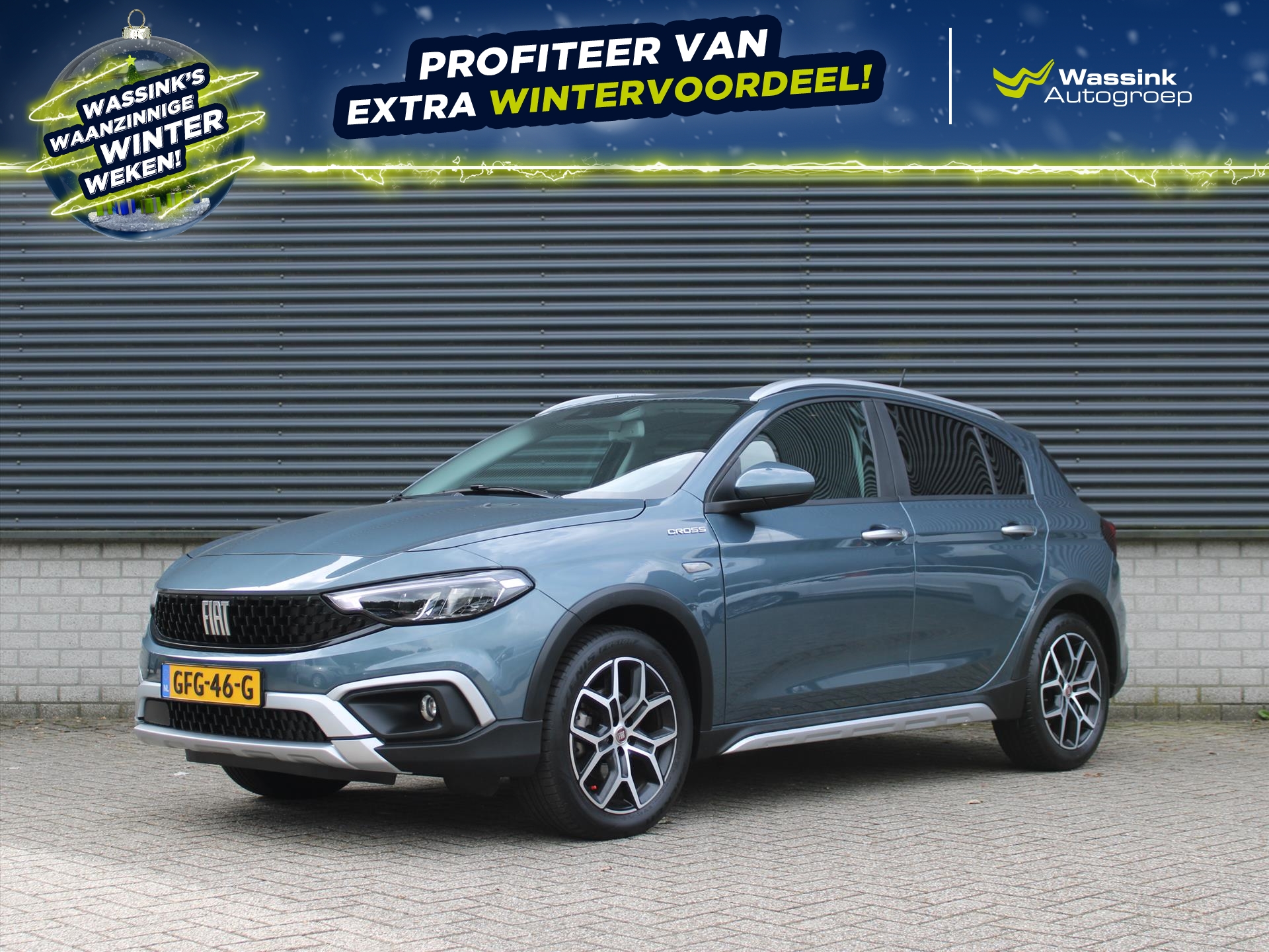 Fiat Tipo Cross 100 PK | Apple Carplay & Android Auto | Cruise Control | Parkeersensoren achter | dodehoeksensoren | Camera Achter |