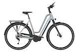 Gazelle Chamonix T10 HMS 500Wh 2023 DEMO ZOLDER (130KM) Dames Brewster Grey Glans 61cm 2023