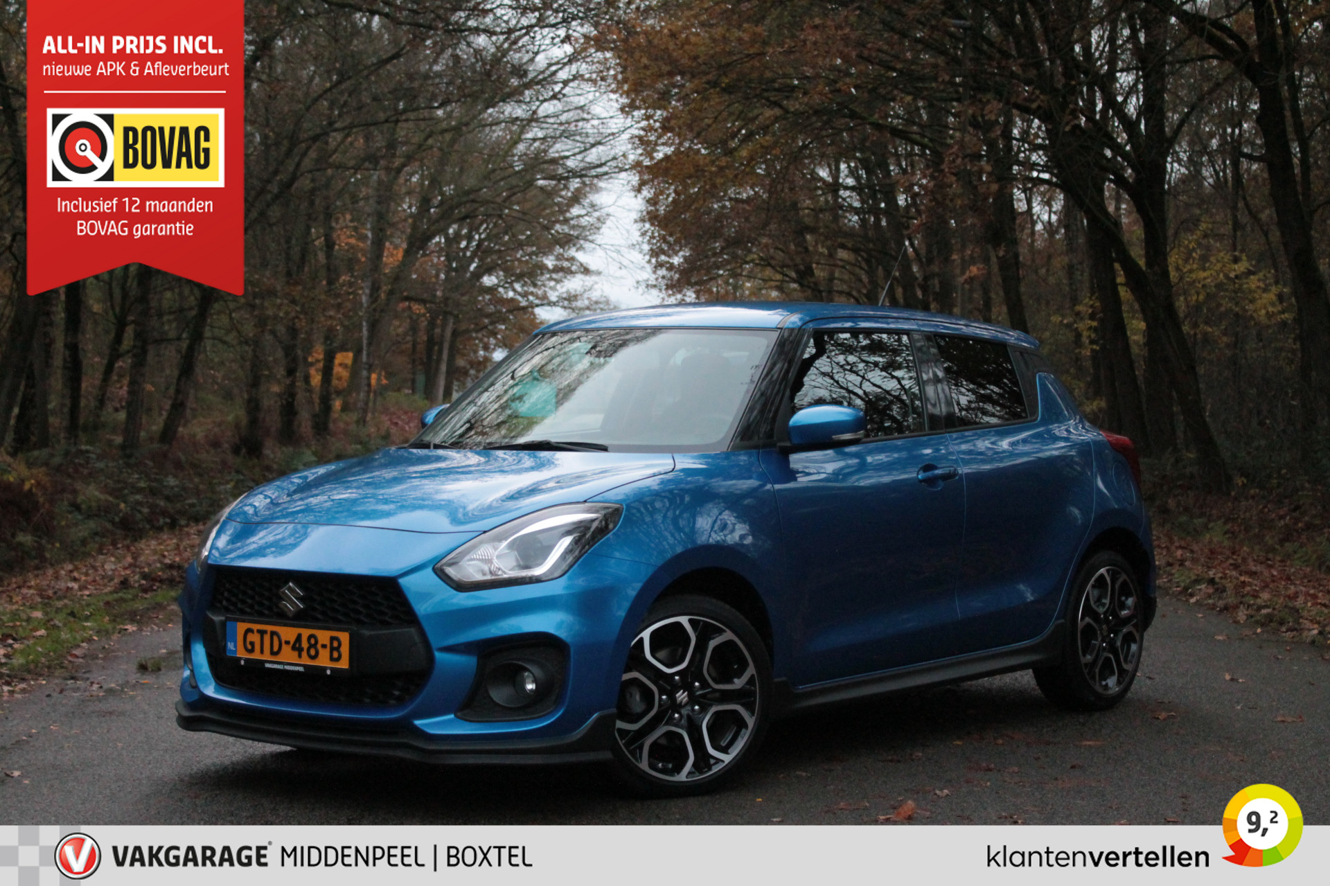 Suzuki Swift 1.4 Sport Smart Hybrid ACC | Camera | App