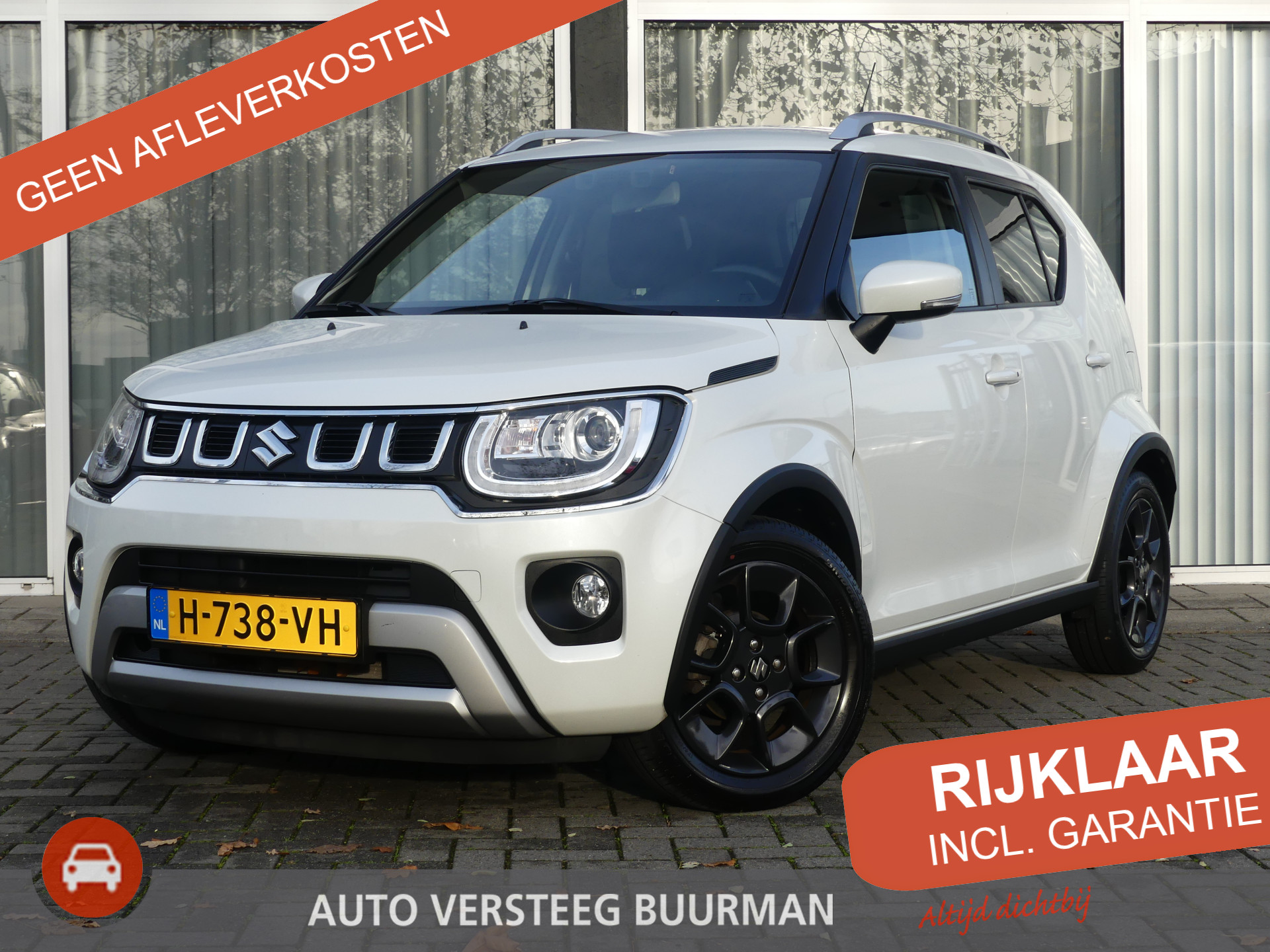 Suzuki Ignis 1.2 Smart Hybrid Style AUTOMAAT, Trekhaak, Navigatie,  Carplay/Andriod auto.