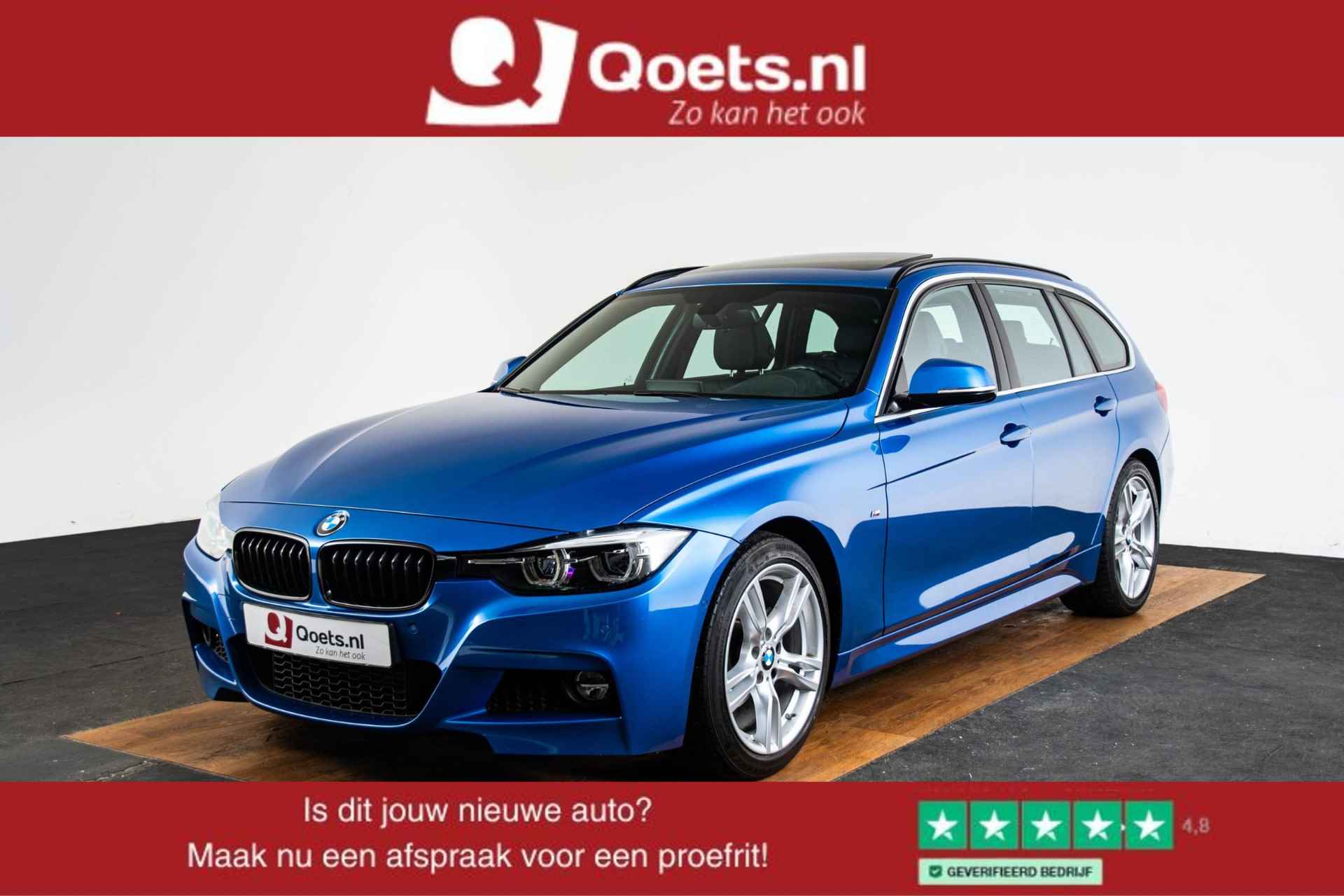 BMW 3-serie Touring 318i Edition M Sport Shadow Executive M Sport - Panoramadak - Cruise control - Park Assistant -  Regen/lichtsensor - Elektrisch verwarmde voorstoelen - HiFi - Automatisch dimmende binnenspiegel -