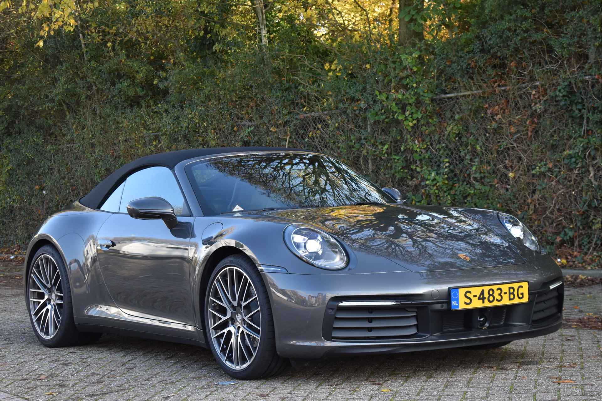 Porsche 911 Cabrio 3.0 Carrera Sport Chrono | NL- Auto | 1 Eigenaar | Liftsyst. | 360 gr camera | Keyless | Fab.garantie | Nieuwstaat - 7/60