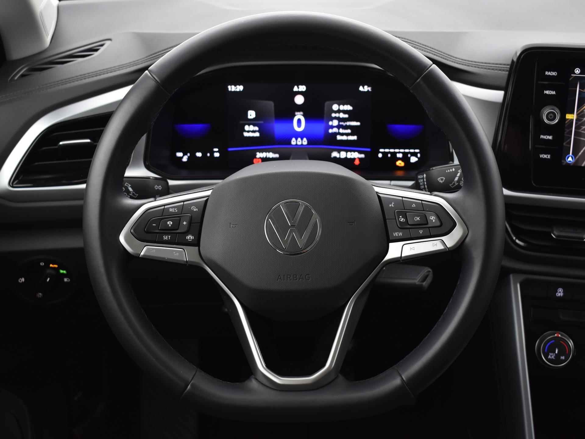 Volkswagen T-Roc 1.0 Tsi 110pk Life | Airco | App-Connect | P-Sensoren | Camera | 16'' Inch | Garantie t/m 22-06-2027 of 100.000km - 19/32