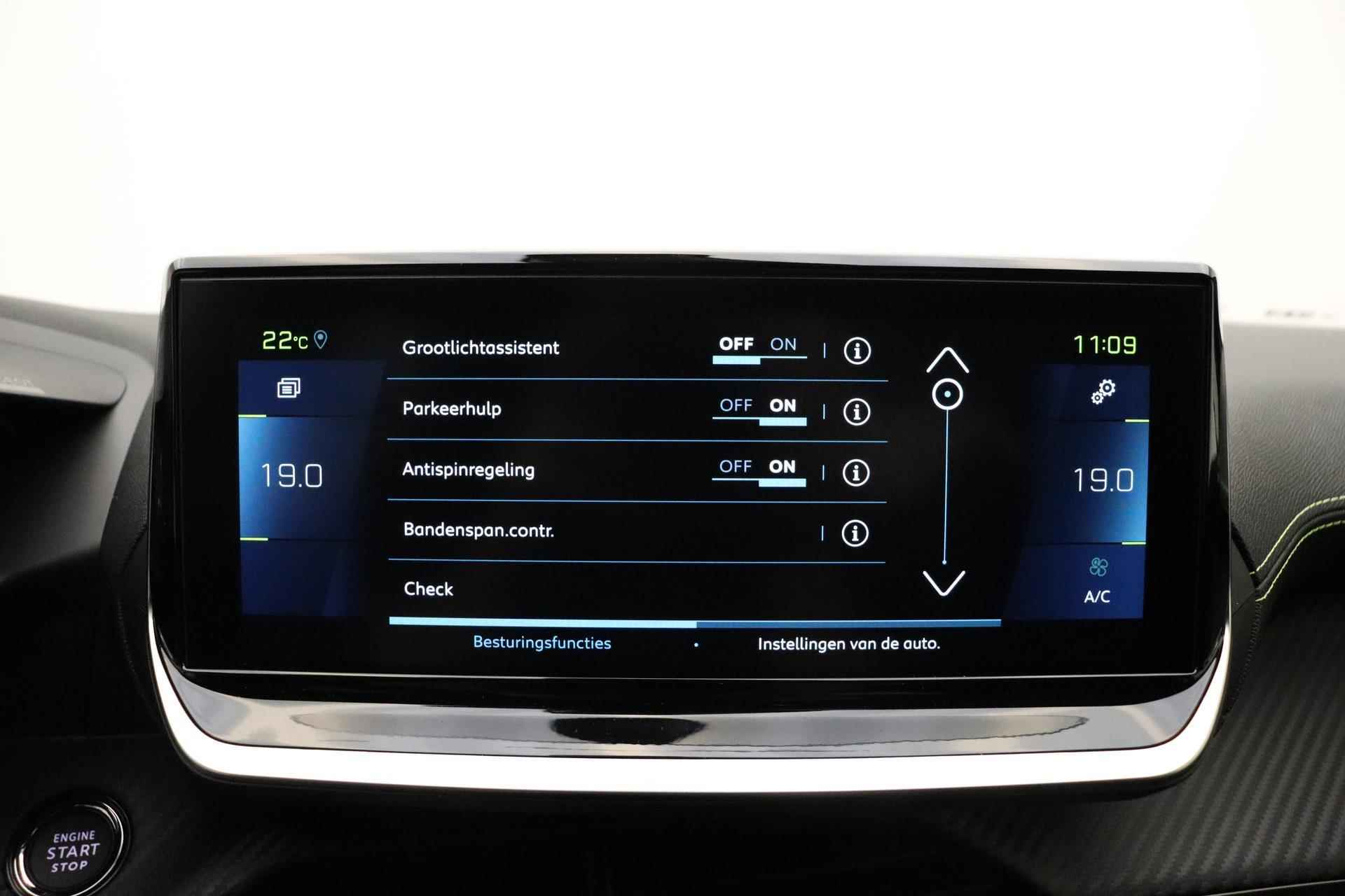 Peugeot e-208 EV GT Pack 50 kWh 100% Elektrisch | 3-Fase | Camera | Parkeersensor | Stoelverwarming | Navigatie | Cruise Control | 3D Instrumentenpaneel | - 24/40