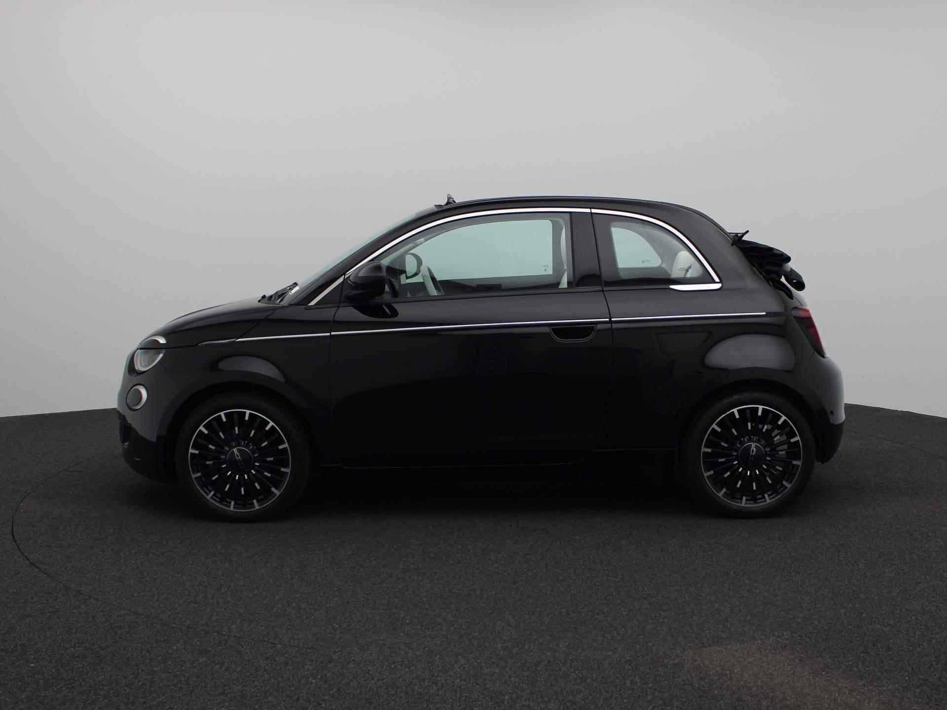 Fiat 500e C La Prima 42 kWh | Lederen interieur | Achteruitrijcamera | Full LED koplampen | ADAS L2 | 17 inch LM | SUBSIDIE €2000 | - 5/40