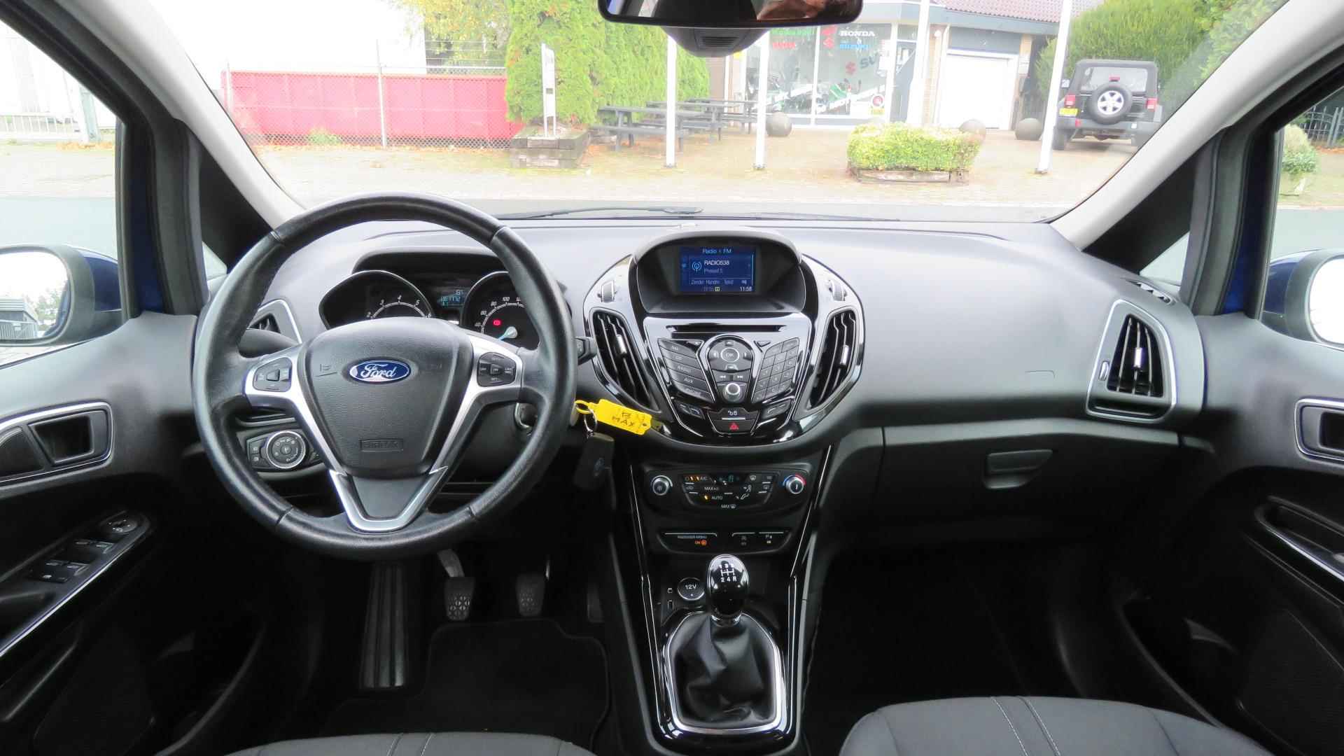 Ford B-Max 1.0 EcoBoost Titanium PDC, Camera, Voorruitverw., Navigatie, 61772 km!! - 6/28