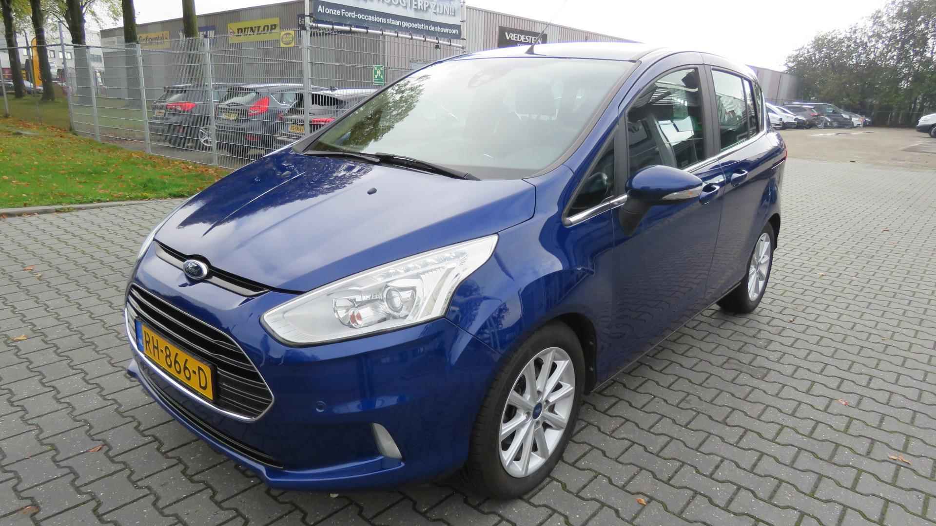 Ford B-Max 1.0 EcoBoost Titanium PDC, Camera, Voorruitverw., Navigatie, 61772 km!! - 9/28