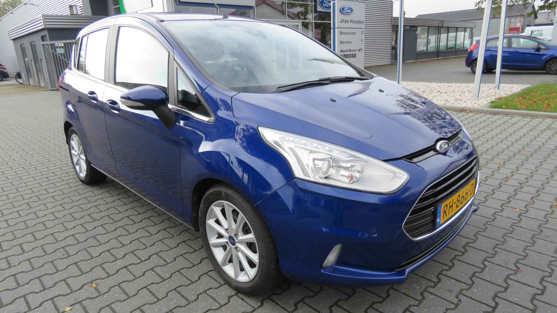 Ford B-Max 1.0 EcoBoost Titanium PDC, Camera, Voorruitverw., Navigatie, 61772 km!! - 10/28