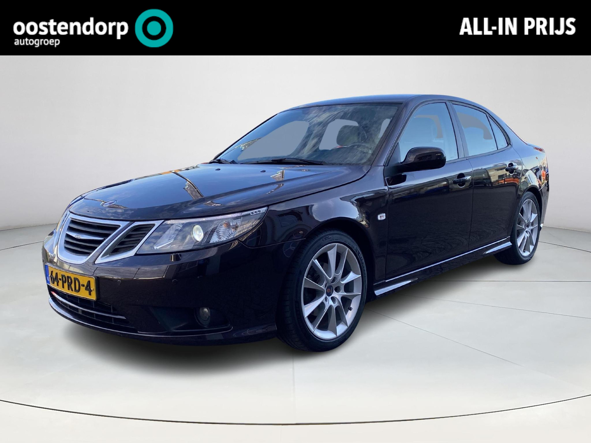 Saab 9-3 Sport Sedan 2.0t Norden Trekhaak | Climatecontrol | Cruise control | Navigatiesysteem | Lichtmetalen Velgen | Lederen Bekleding | Super nette auto | Stoelverwarming