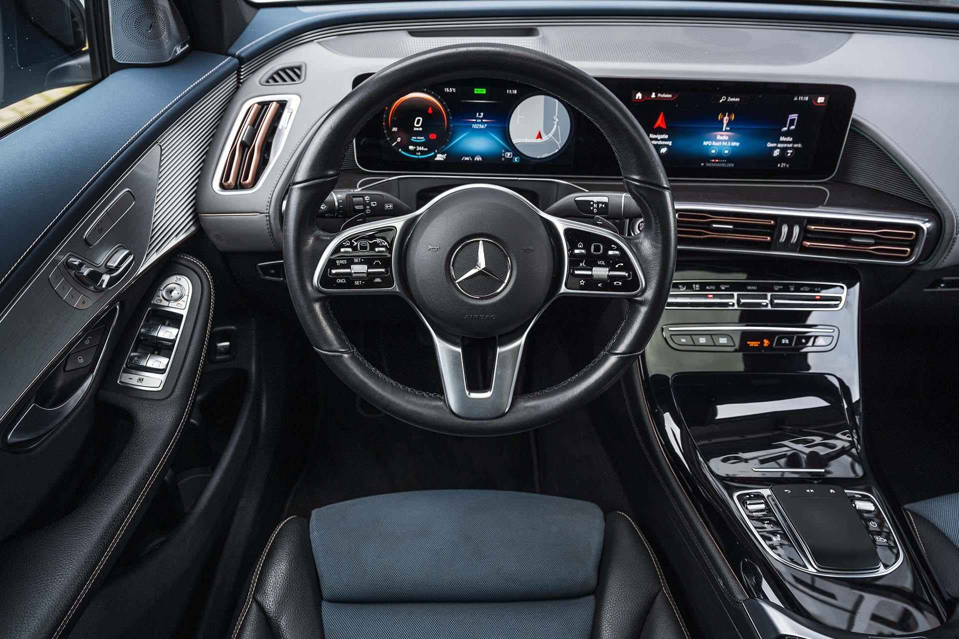 Mercedes-Benz EQC 400 4MATIC Premium Plus 80 kWh | Schuifdak | Multibeam Led | elektrische stoelen | Rijassistentiepakket | 360 camera | Keyless Go | Burmester Sound | BTW voertuig - 16/36