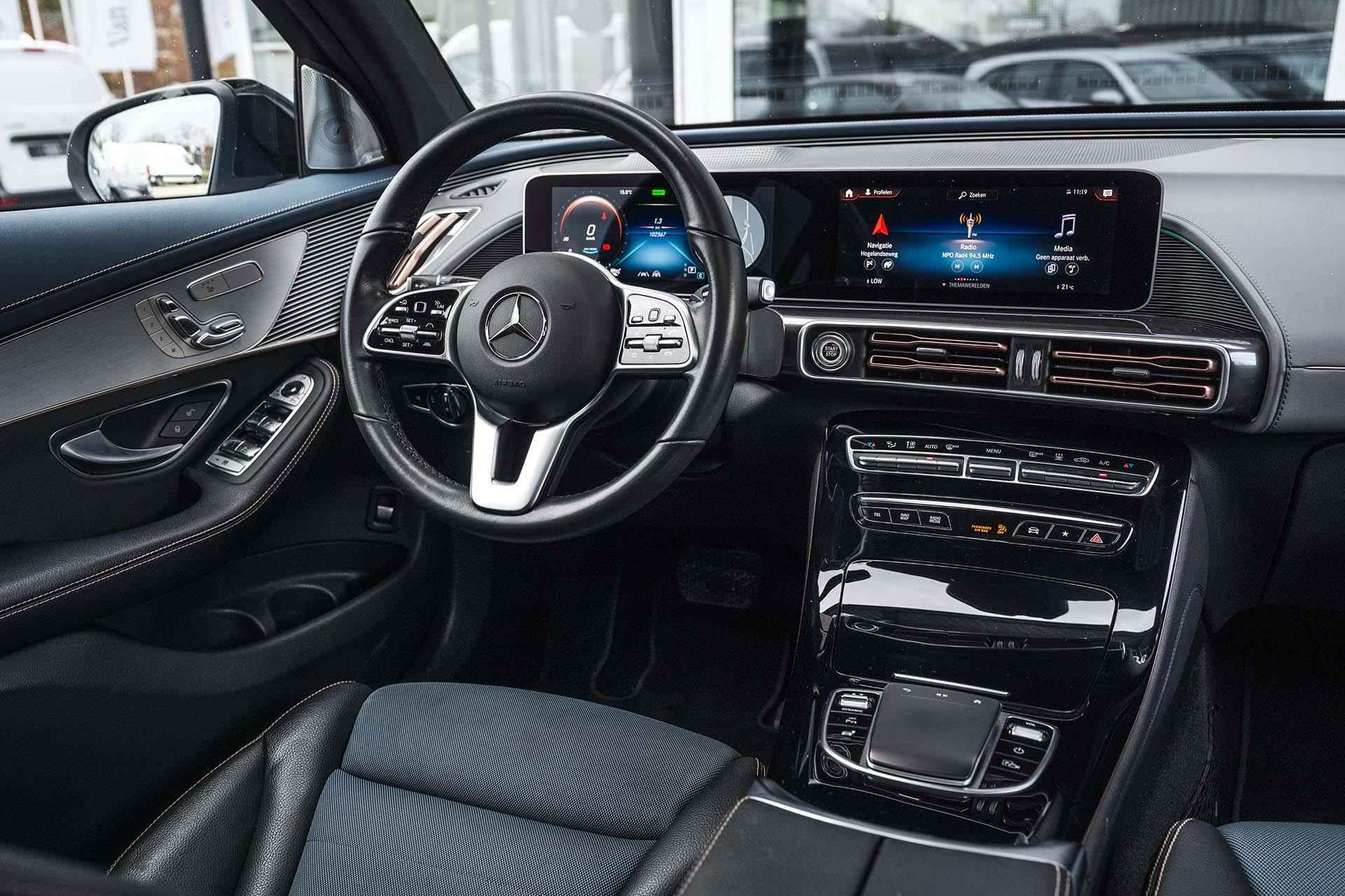 Mercedes-Benz EQC 400 4MATIC Premium Plus 80 kWh | Schuifdak | Multibeam Led | elektrische stoelen | Rijassistentiepakket | 360 camera | Keyless Go | Burmester Sound | BTW voertuig - 18/36