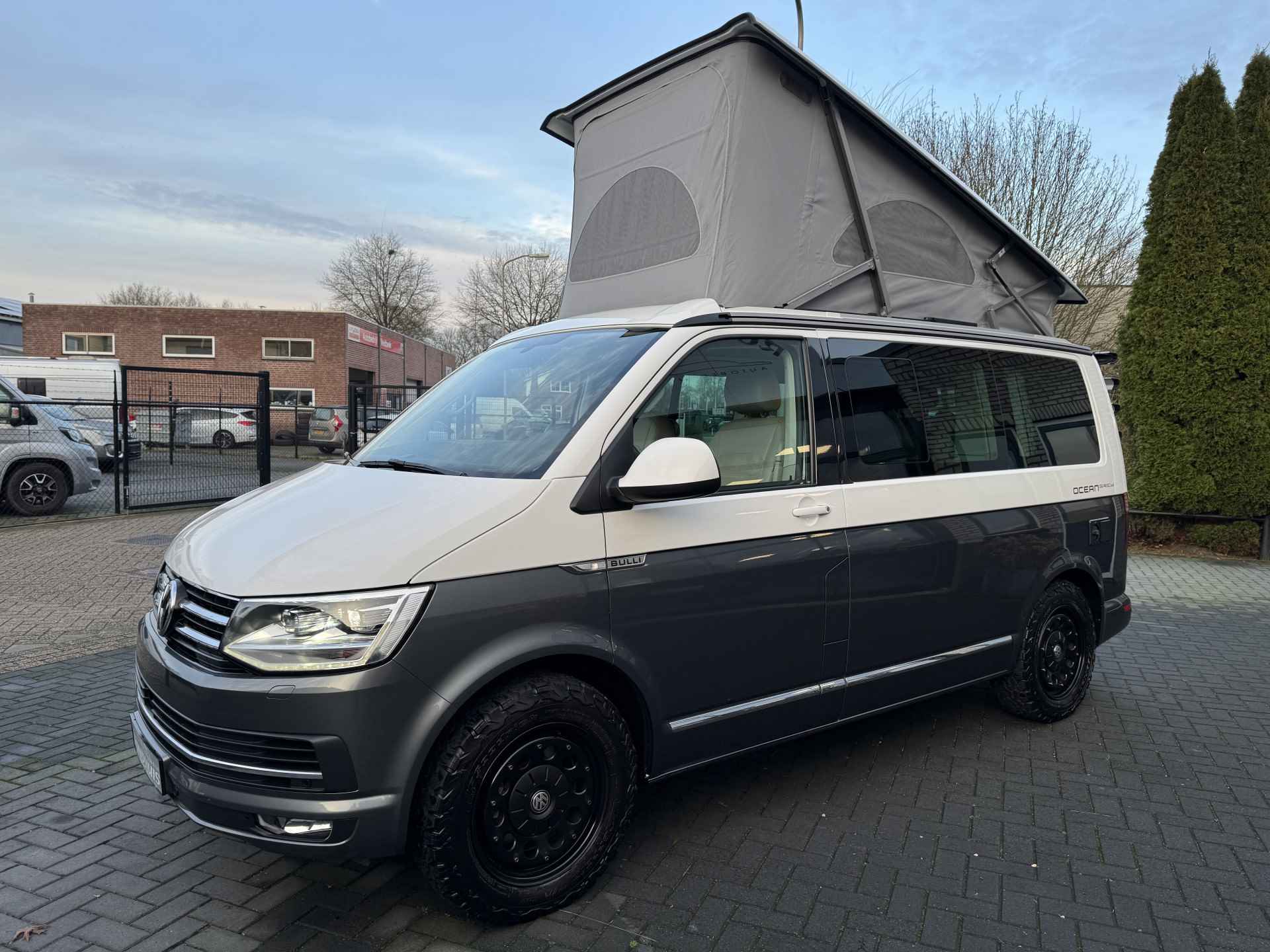 Volkswagen California T6 Bulli Buscamper Ocean Grey Two-Tone 2.0 TDI DSG Automaat 199 pk 4-Motion **Navi/Carplay/Climate/Cruise ACC/DCC/Fie - 32/49