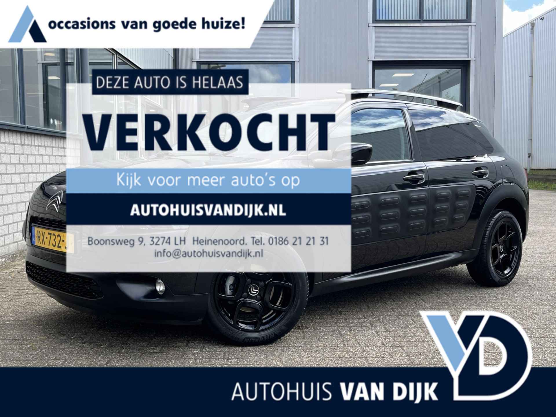 Citroen C4 Cactus 1.2 PureTech Shine | NL Auto/2e Eig./Voll.Historie/Navi/Camera/Clima/Cruise/Trekhaak Afneembaar - 1/75