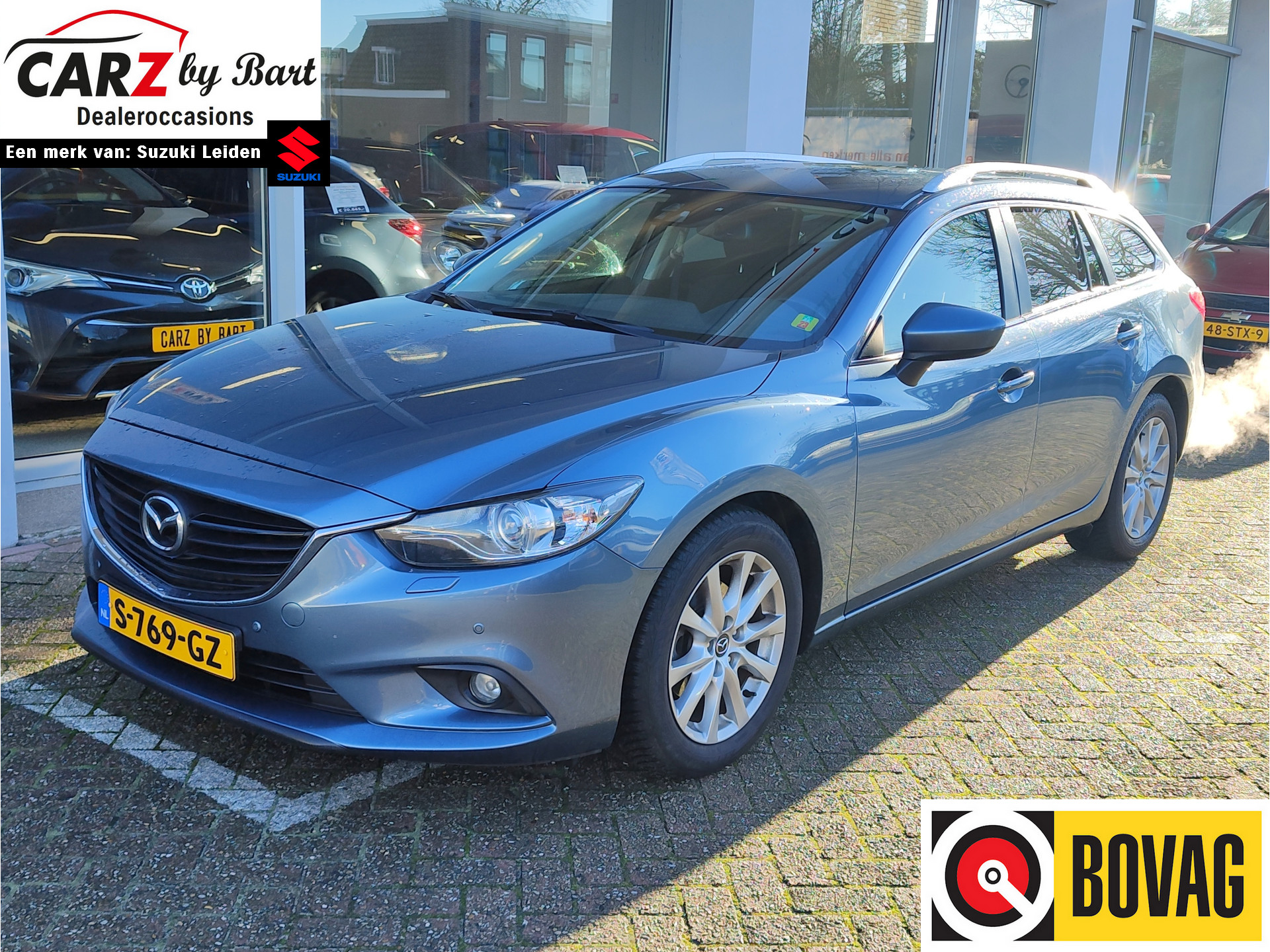 Mazda 6 Sportbreak 2.0 SKYACTIV-G SKYLEASE+ Rijstrookhulp | Navi | Stoelverwarming | Keyless