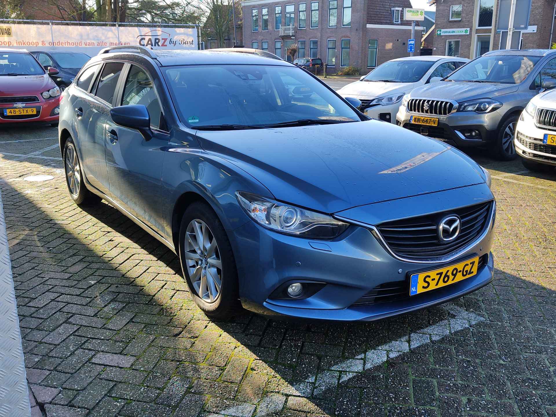 Mazda 6 Sportbreak 2.0 SKYACTIV-G SKYLEASE+ Rijstrookhulp | Navi | Stoelverwarming | Keyless - 5/23