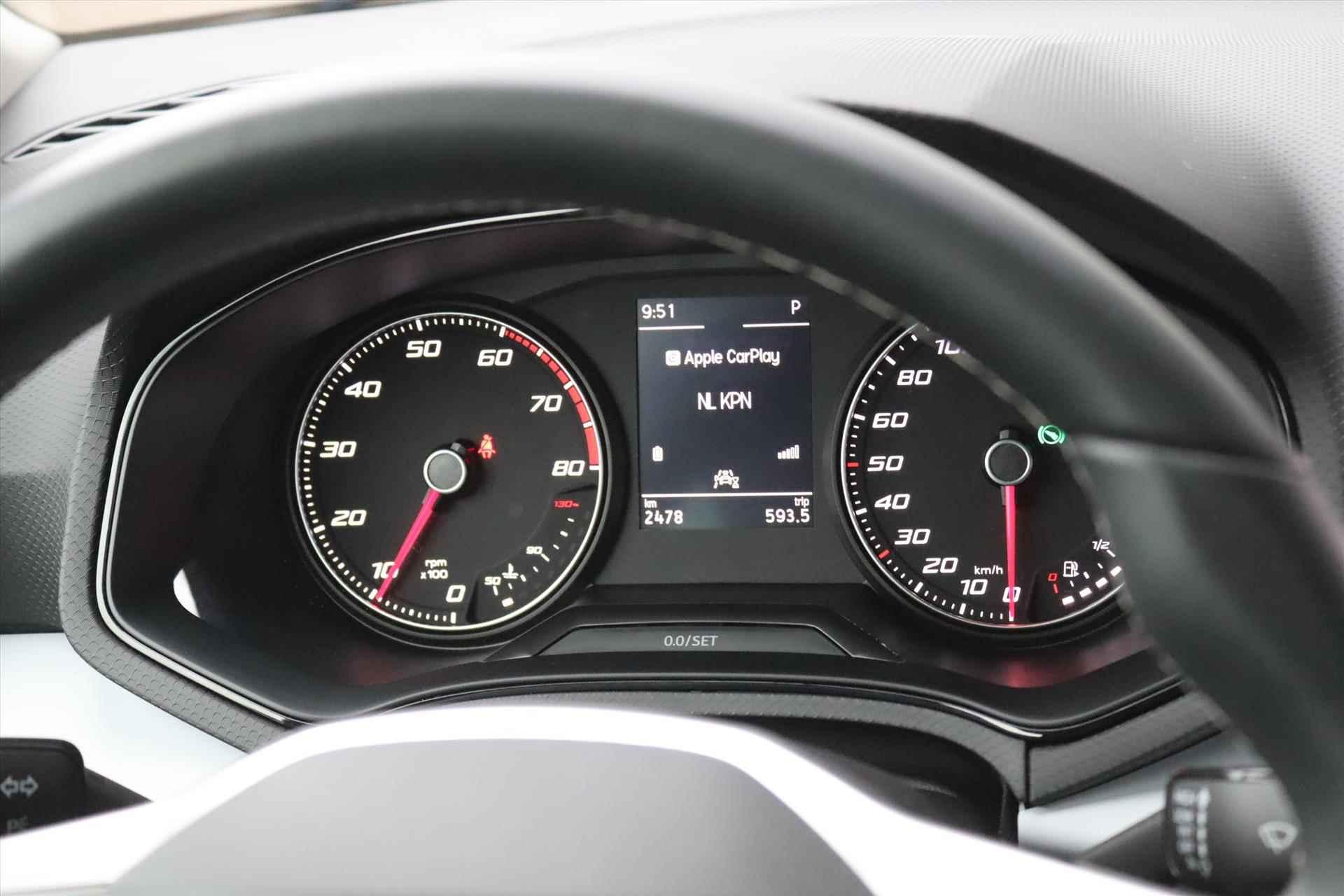 Seat Arona 1.0TSI  110PK AUTOMAAT STYLE Navi Carplay | Adapt.cruise | Led | Keyless | 16 Inch Lm | Pdc | - 16/53