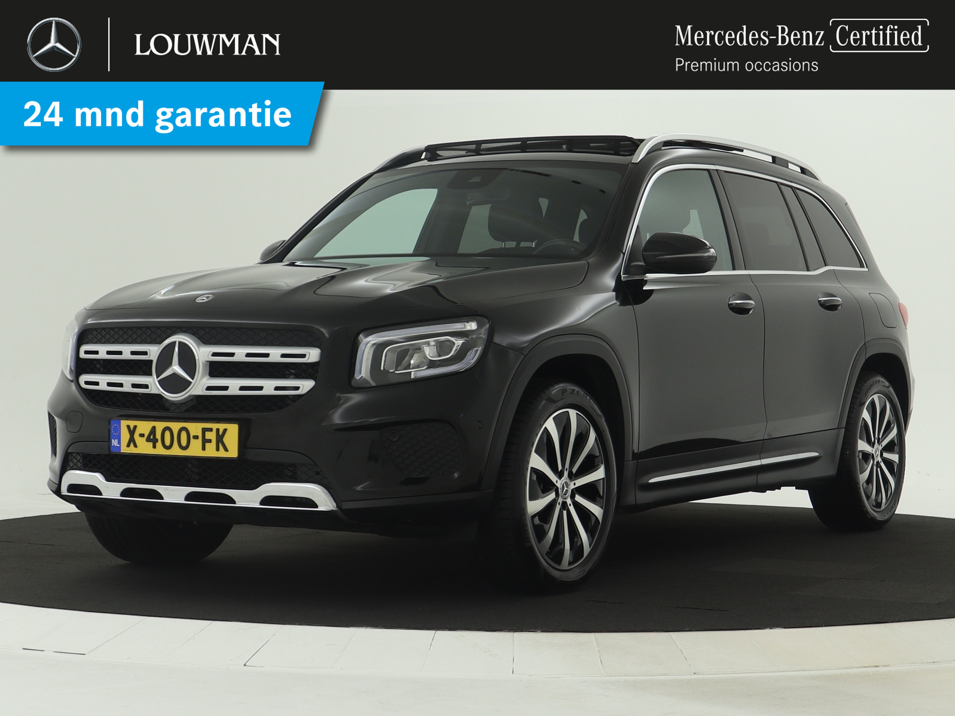 Mercedes-Benz GLB 180 Luxury Line | Premium pakket |  Panoramaschuifdak | Dodehoekassistent |  Warmtewerend, donkergetint glas achter | Inclusief 24 maanden MB Certified garantie voor Europa.