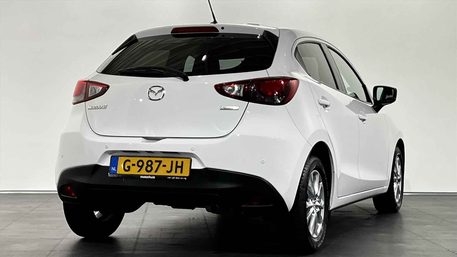 MAZDA 2 1.5 SKYACTIV-G 90PK Skylease+/navigatie/parkeersensoren - 36/38