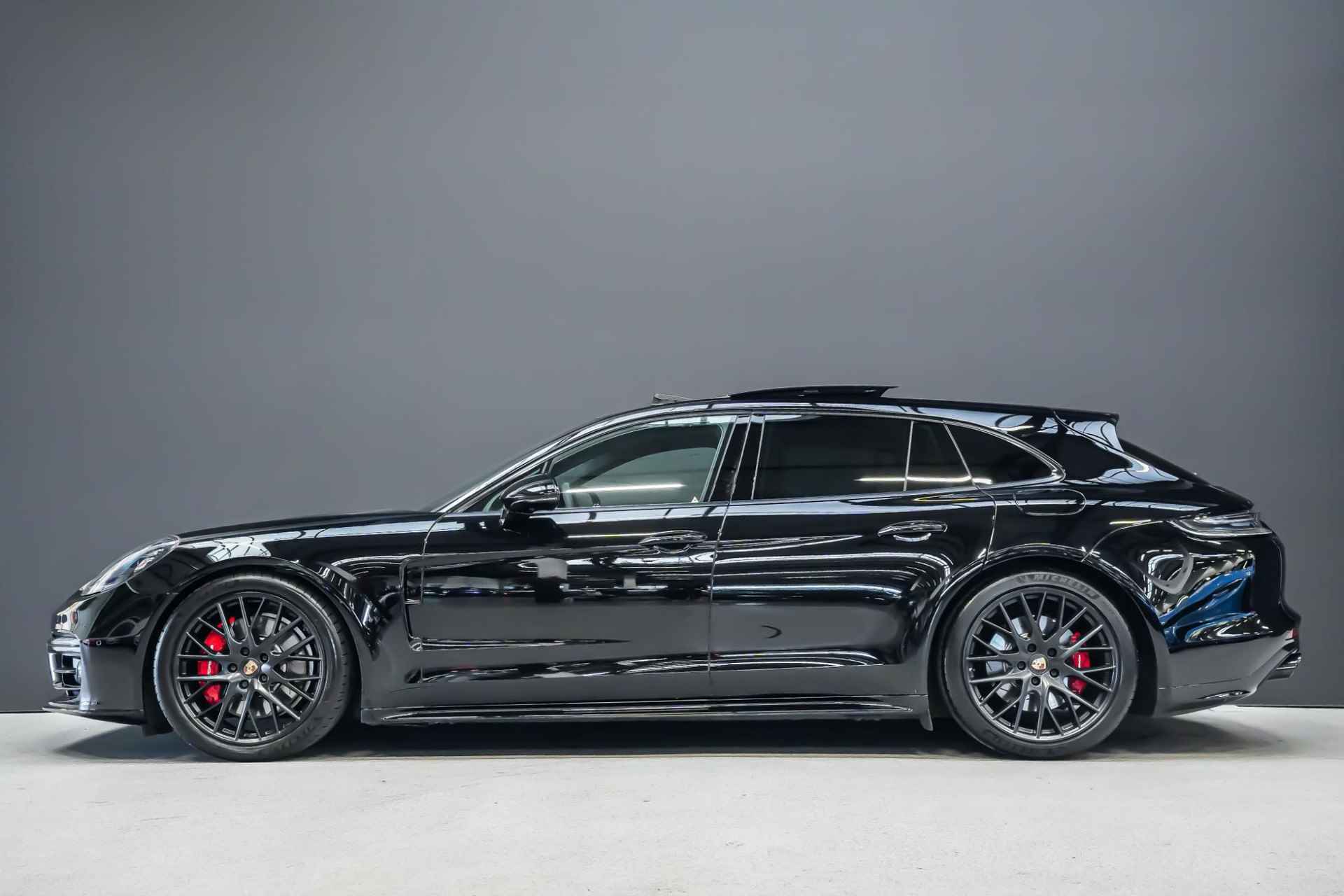 Porsche Panamera Sport Turismo 2.9 462pk 4 E-Hybrid |head-up|panoramdak|luchtvering|sport chrono|PDLS|sportstoelen 18-voudig|BOSE|keyless|elk stoelen achter + memory|elk achterklep| - 8/48