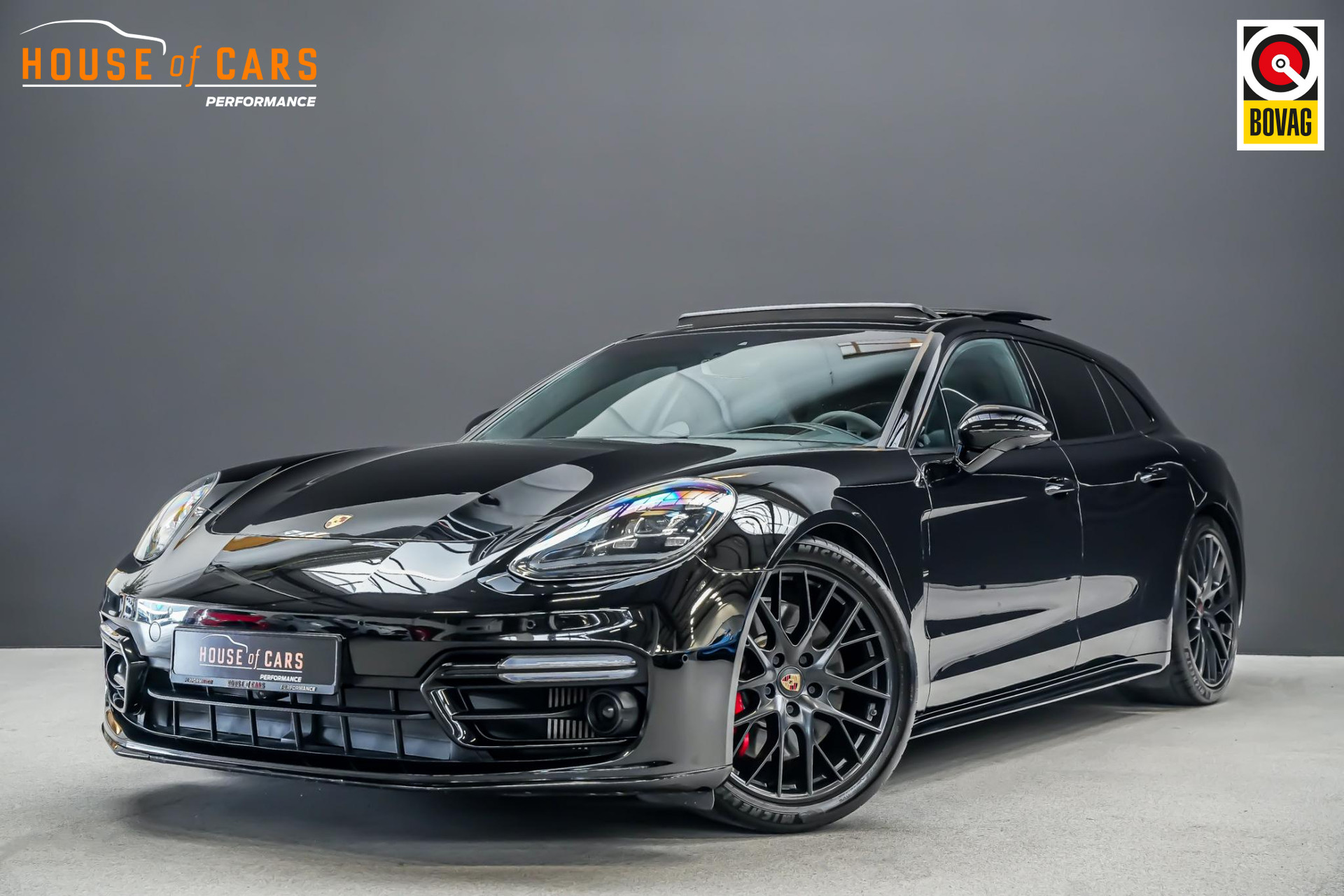 Porsche Panamera Sport Turismo 2.9 462pk 4 E-Hybrid |head-up|panoramdak|luchtvering|sport chrono|PDLS|sportstoelen 18-voudig|BOSE|keyless|elk stoelen achter + memory|elk achterklep|