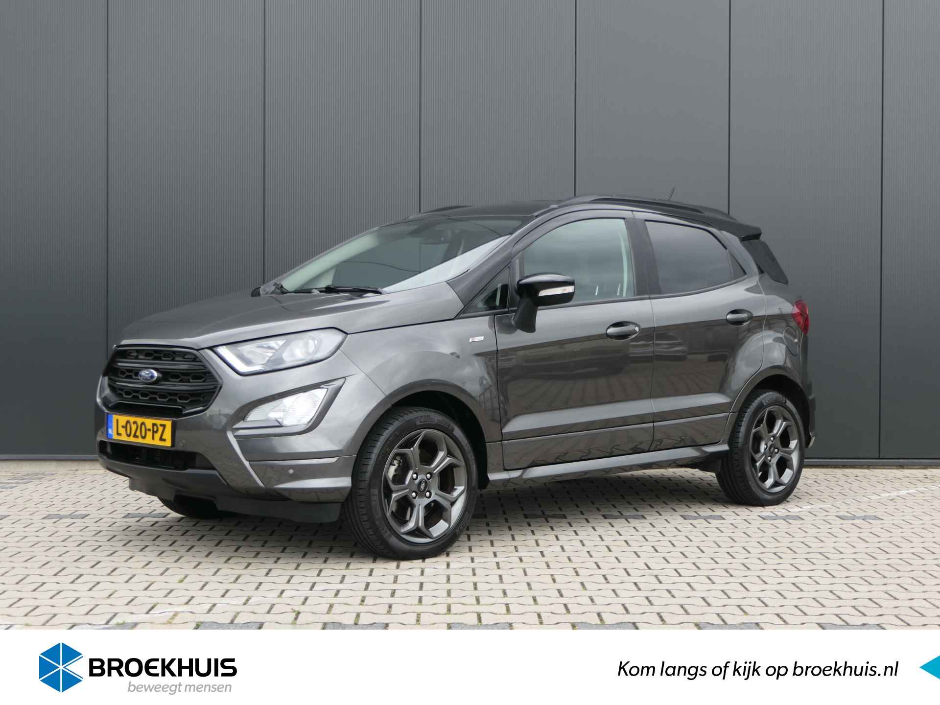 Ford EcoSport 1.0 EcoBoost ST-Line Black | Trekhaak | Navigatie | Keyless Entry | Parkeersensoren | Climate Control - 1/33