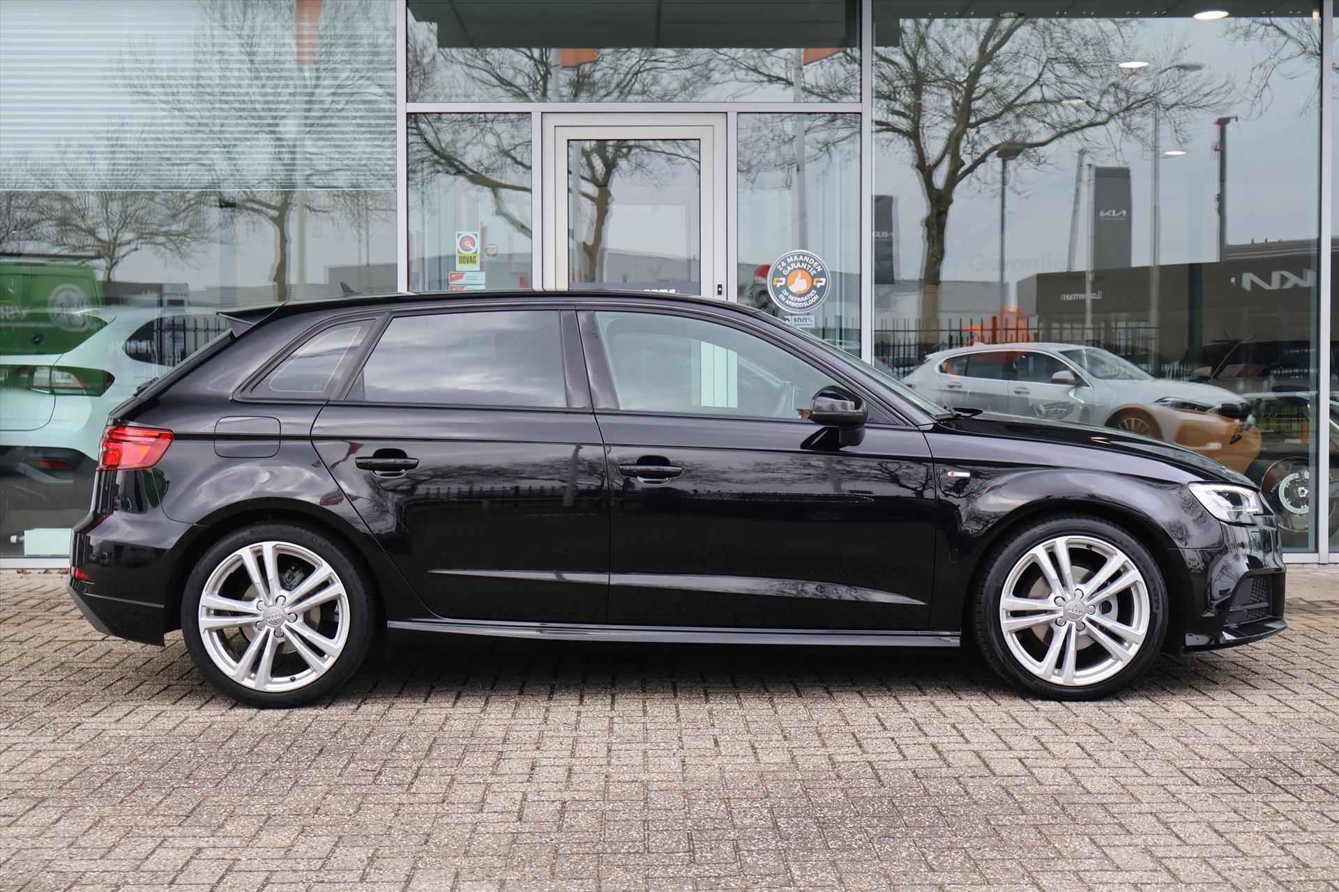 Audi A3 Sportback 1.0 S-Line TFSI 116pk | Carplay | Navi | Cruise | Climate | Parkeersensoren - 12/38