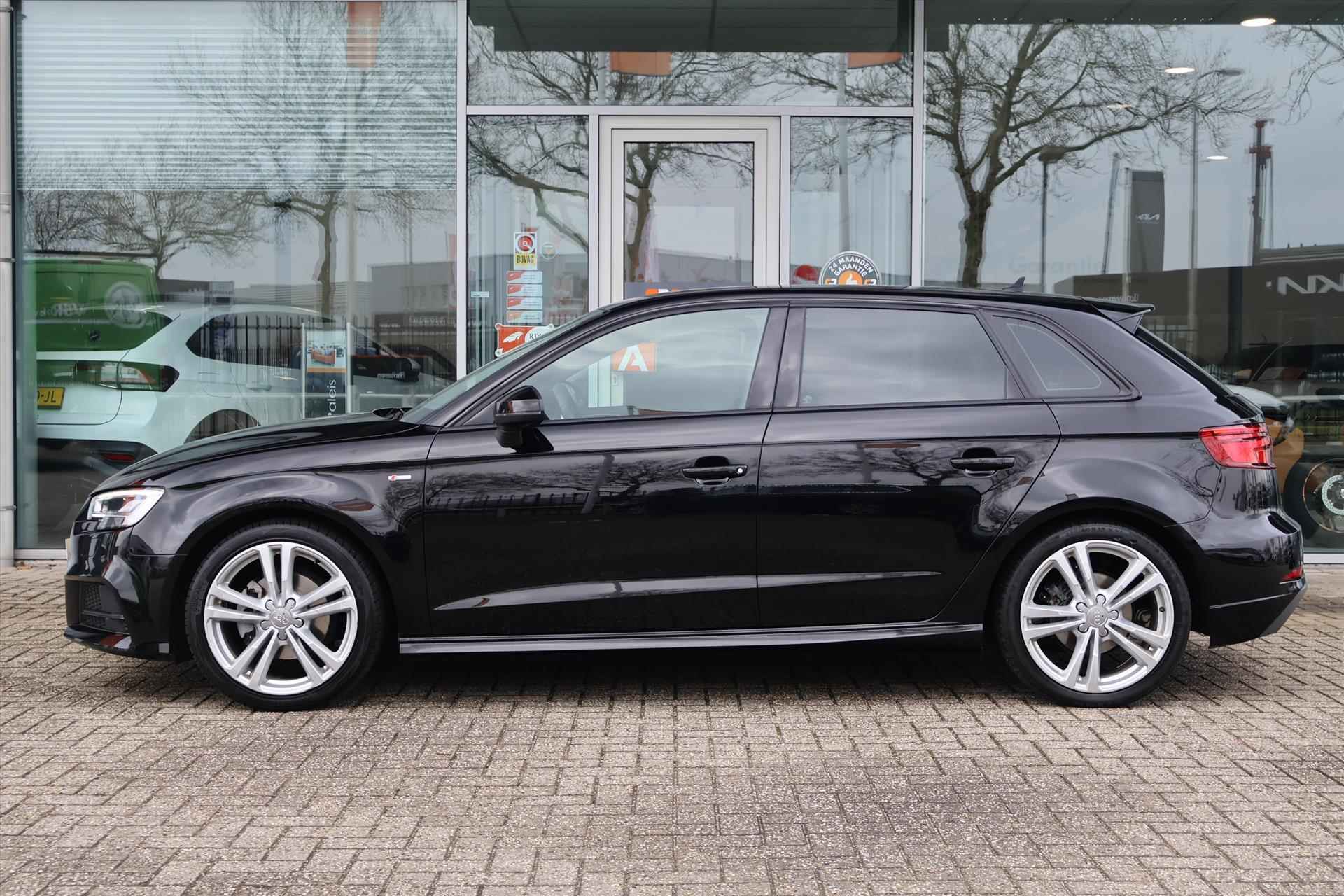 Audi A3 Sportback 1.0 S-Line TFSI 116pk | Carplay | Navi | Cruise | Climate | Parkeersensoren - 30/38