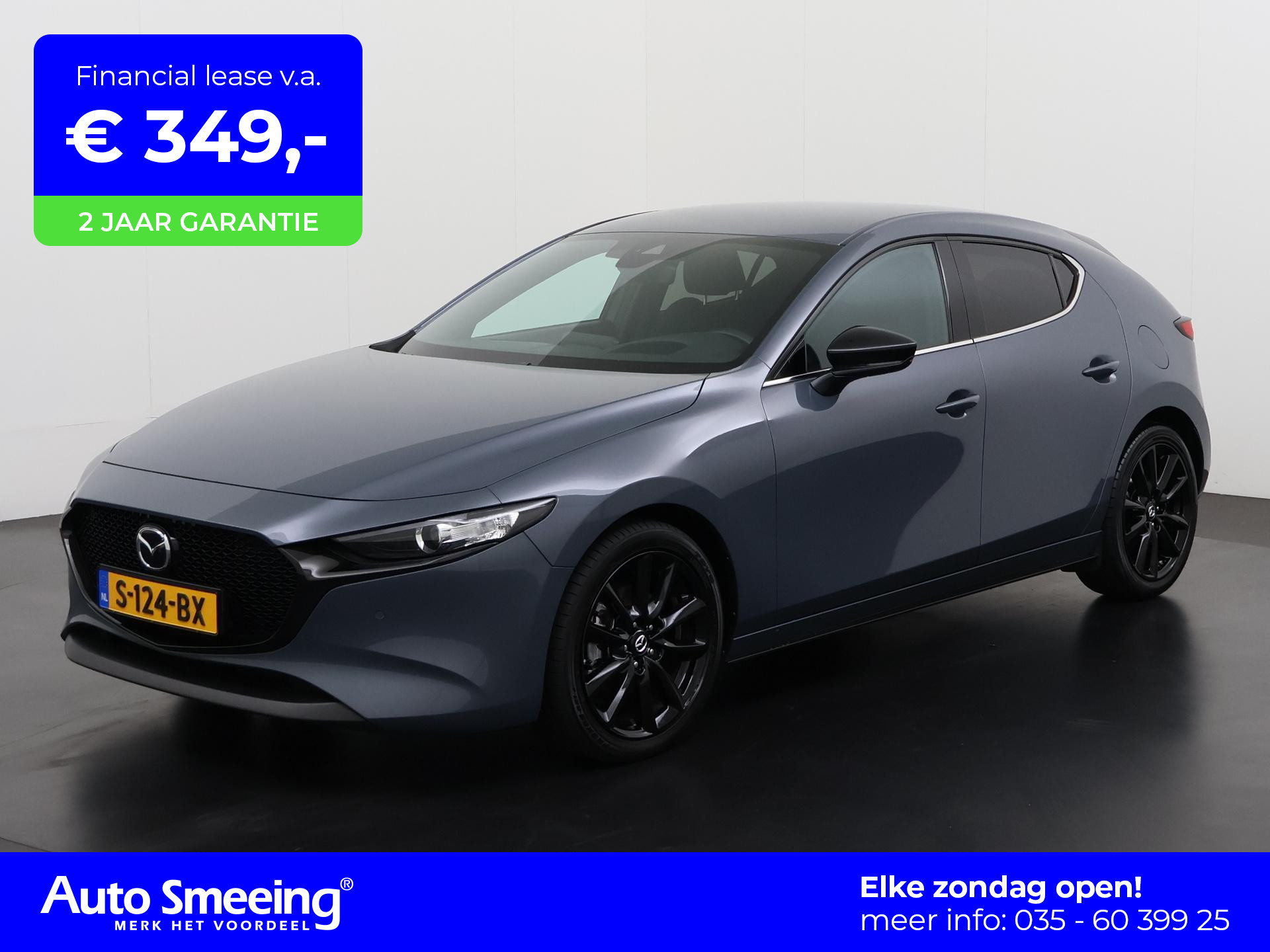 Mazda 3 2.0 e-SkyActiv-G M Hybrid 150 Sportive | Head Up | Bose Audio | Camera | Zondag Open!