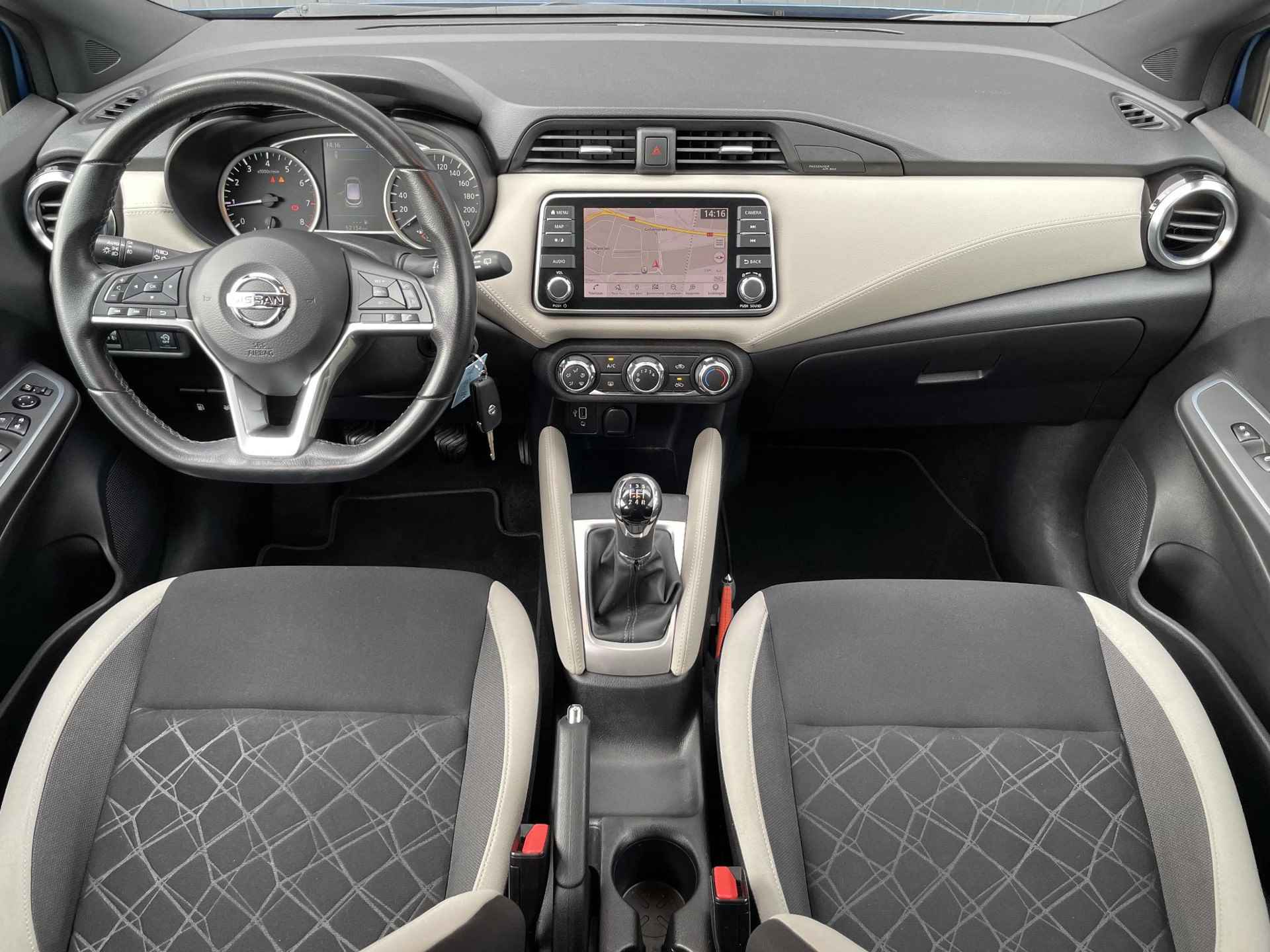 Nissan Micra 1.0 IG-T 100 N-Connecta | Navigatie | Carplay | Sensoren | Camera | Velgen - 27/35