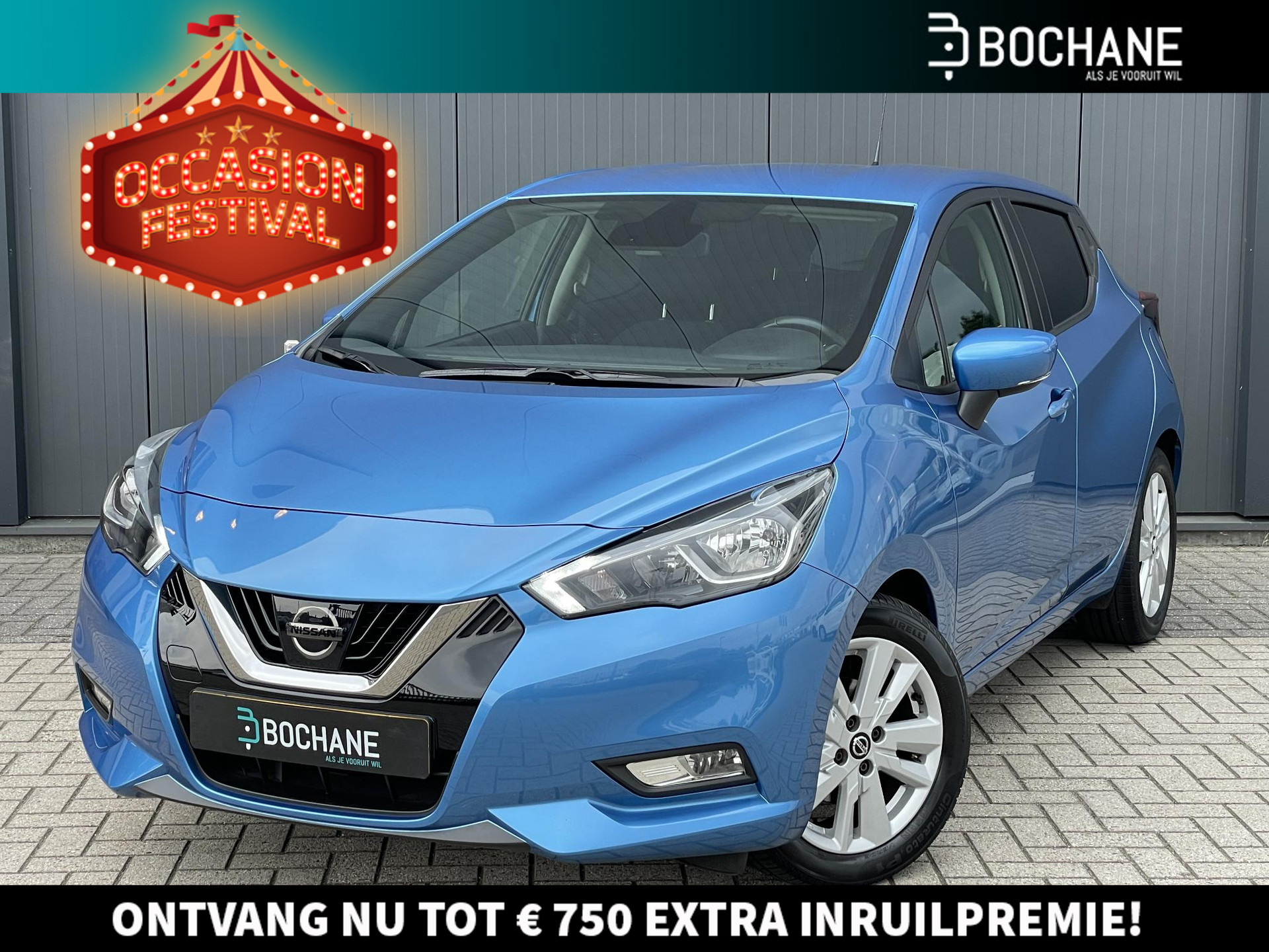 Nissan Micra 1.0 IG-T 100 N-Connecta | Navigatie | Carplay | Sensoren | Camera | Velgen