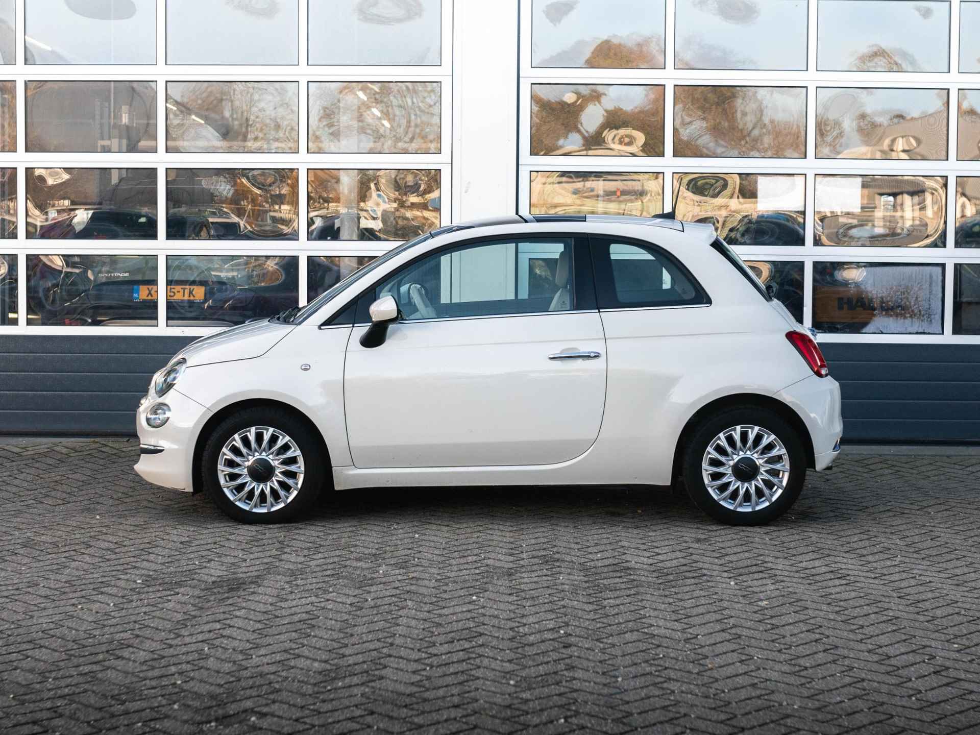 Fiat 500 TwinAir Turbo Lounge | Clima | Navigatie | PDC | Panoramadak - 8/22