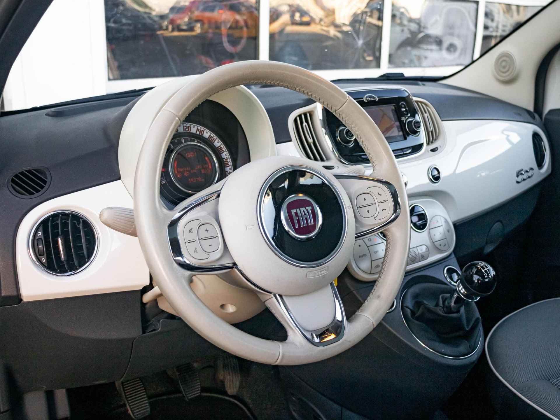 Fiat 500 TwinAir Turbo Lounge | Clima | Navigatie | PDC | Panoramadak - 13/22