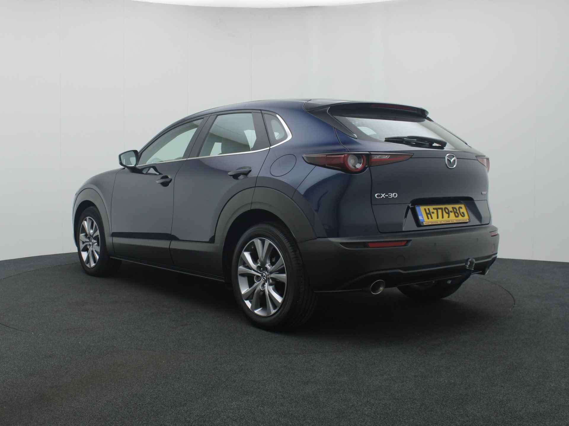 Mazda CX-30 2.0 SkyActiv-X Comfort met leer pakket en afneembare trekhaak : dealer onderhouden - 4/50