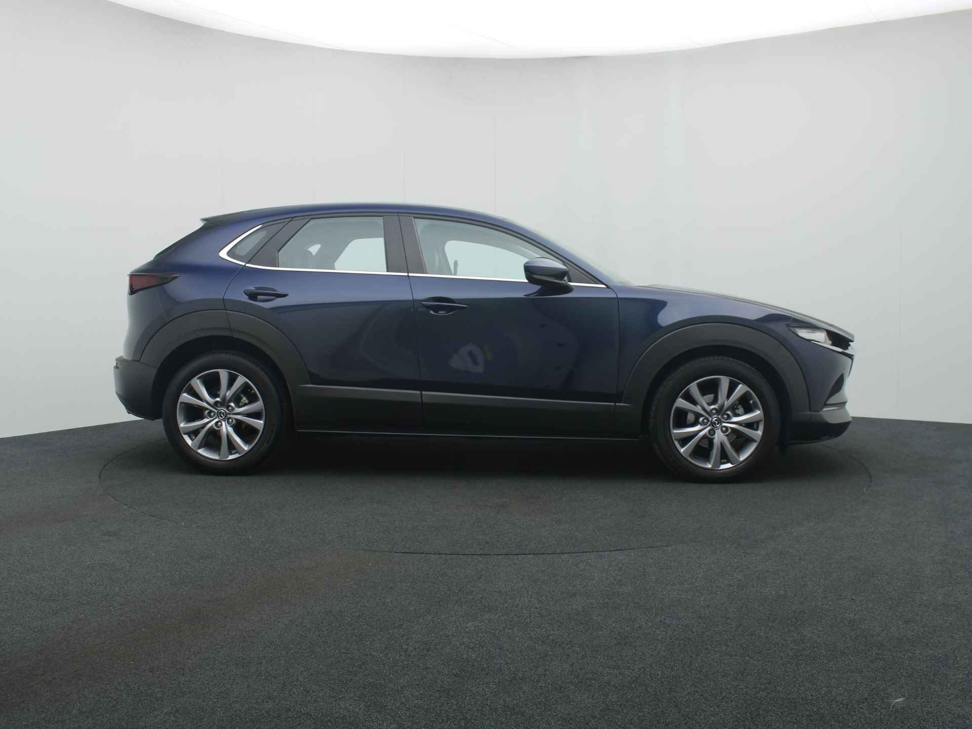 Mazda CX-30 2.0 SkyActiv-X Comfort met leer pakket en afneembare trekhaak : dealer onderhouden - 7/50